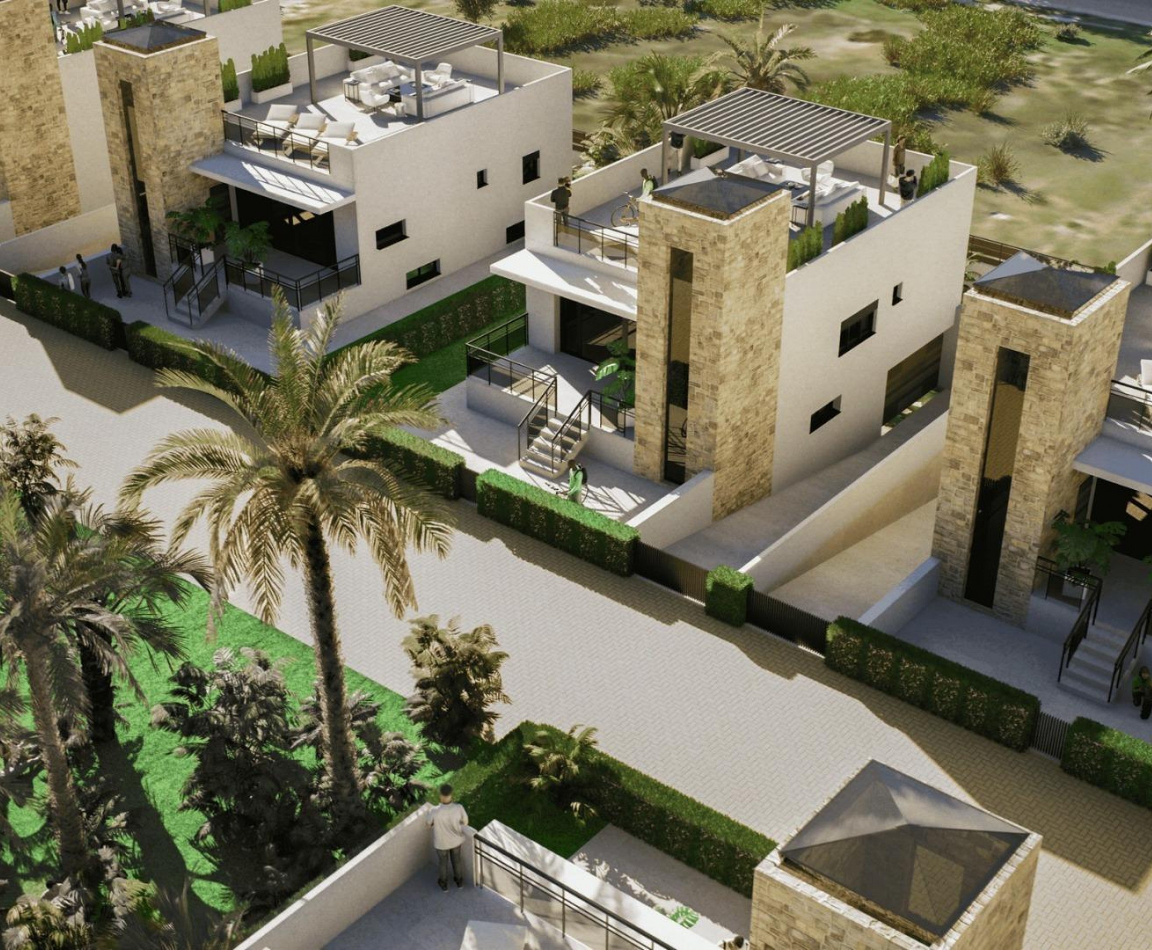 Nybyggnation - Villa - Mazarron - Camposol Golf