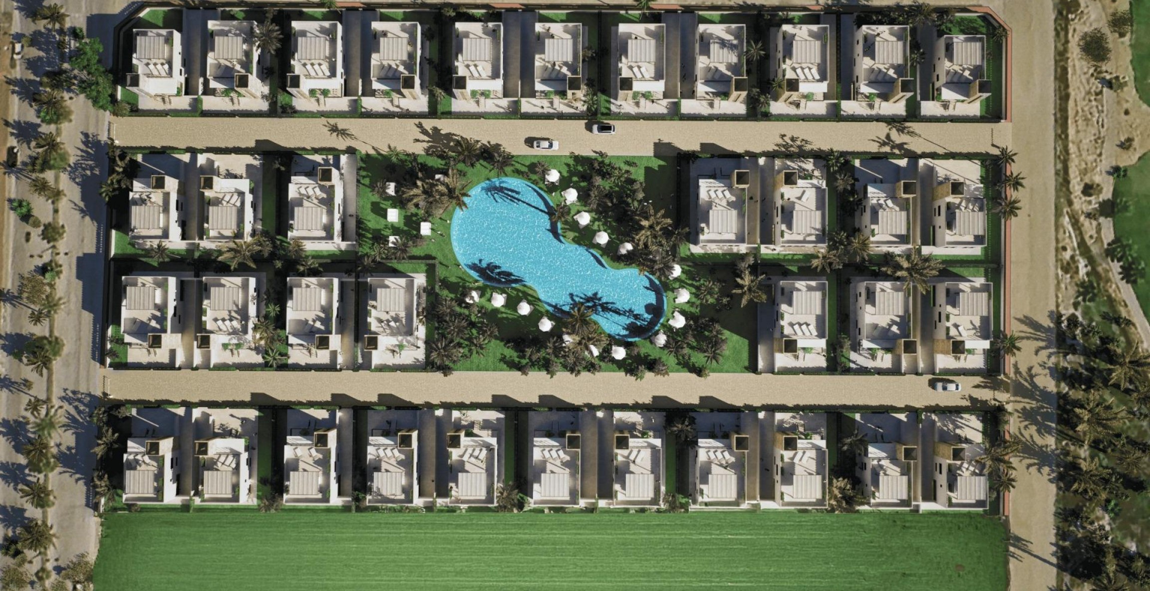 Nybyggnation - Villa - Mazarron - Camposol Golf