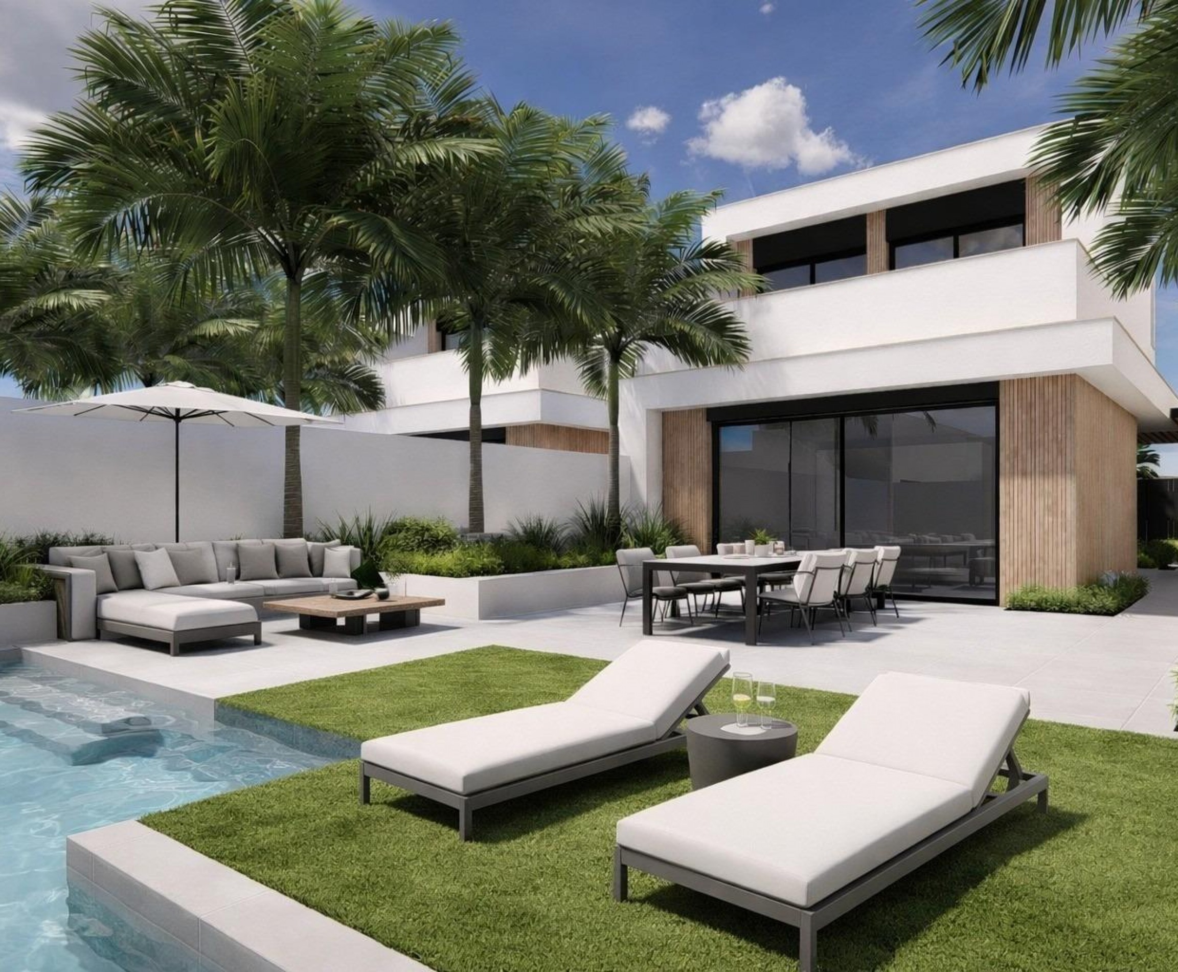 Villa - New Build - Los Alcázares - Serena Golf