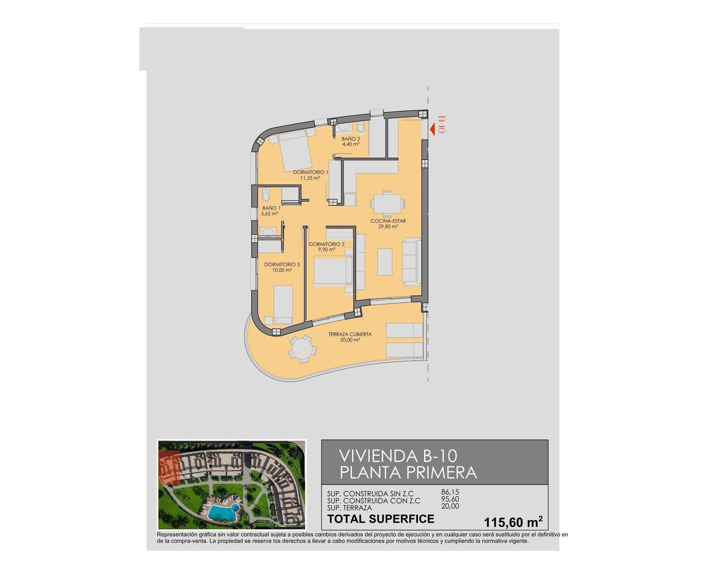 Nybyggnation - Apartment - Los Alcázares - Serena Golf