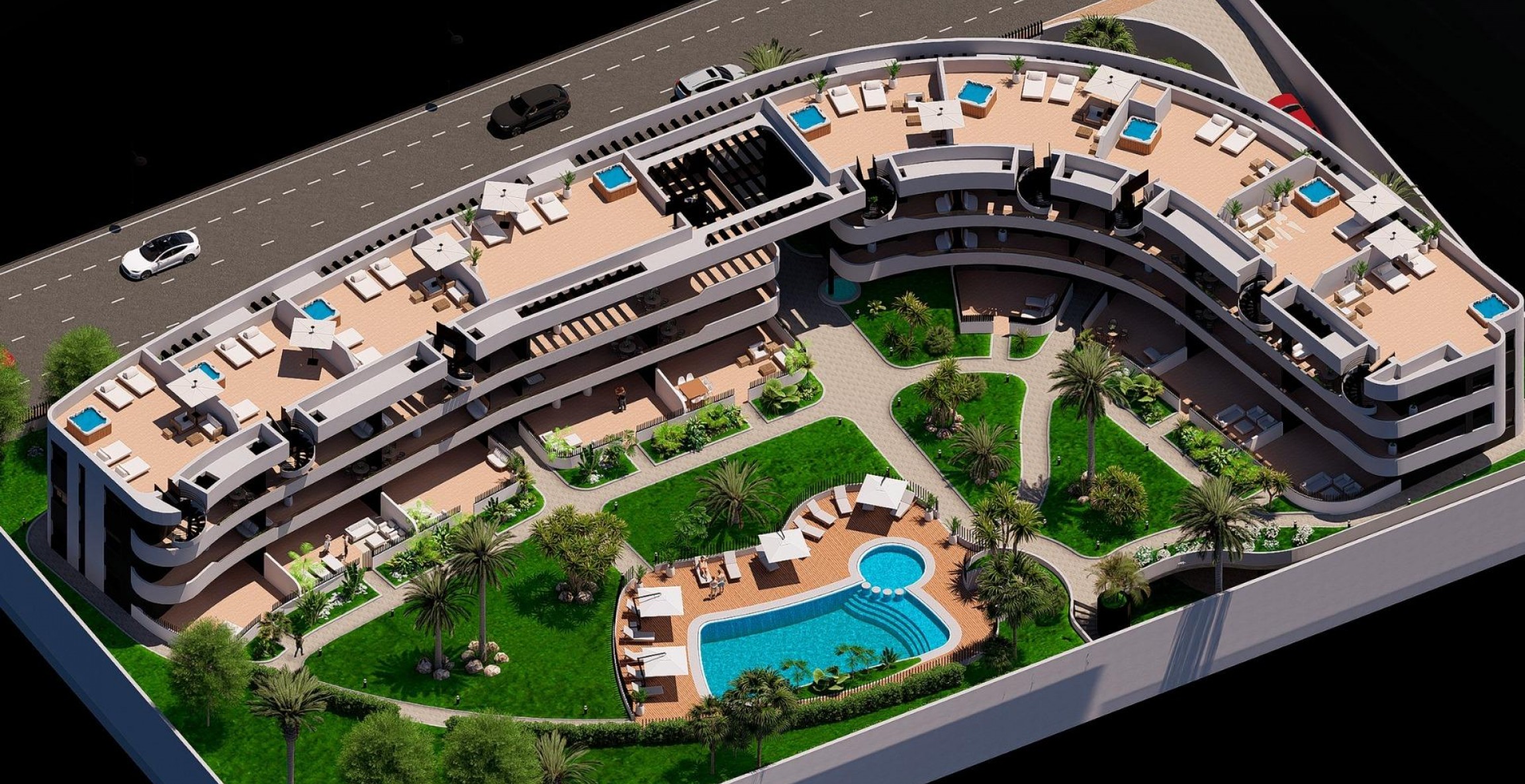 Nybyggnation - Takvåning - Los Alcázares - Serena Golf