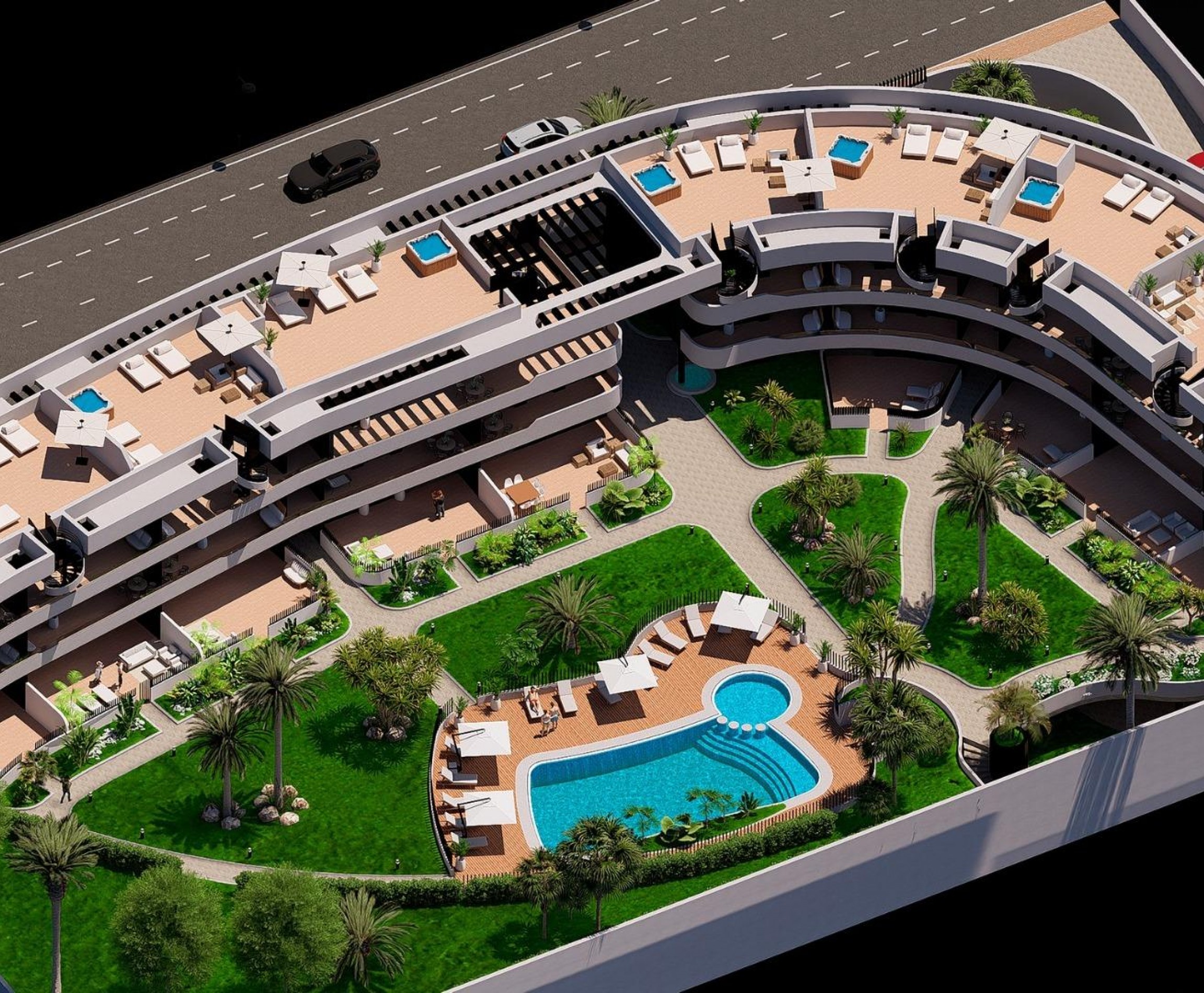 Nybyggnation - Takvåning - Los Alcázares - Serena Golf