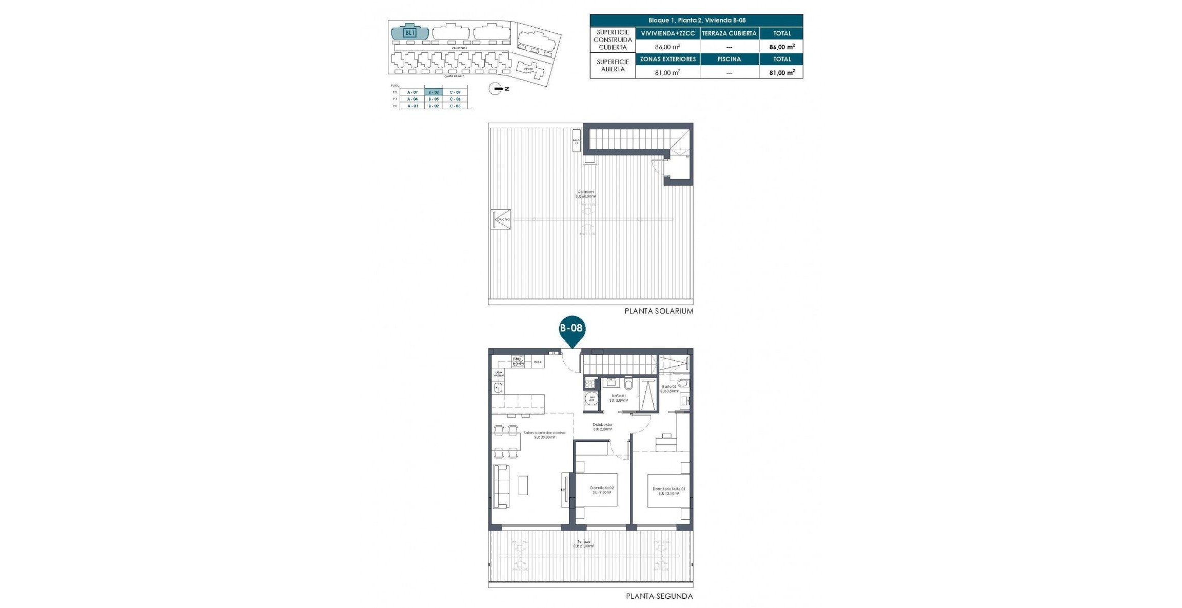 Nybyggnation - Takvåning - Los Alcázares - Serena Golf