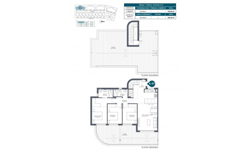 Nybyggnation - Takvåning - Los Alcázares - Serena Golf