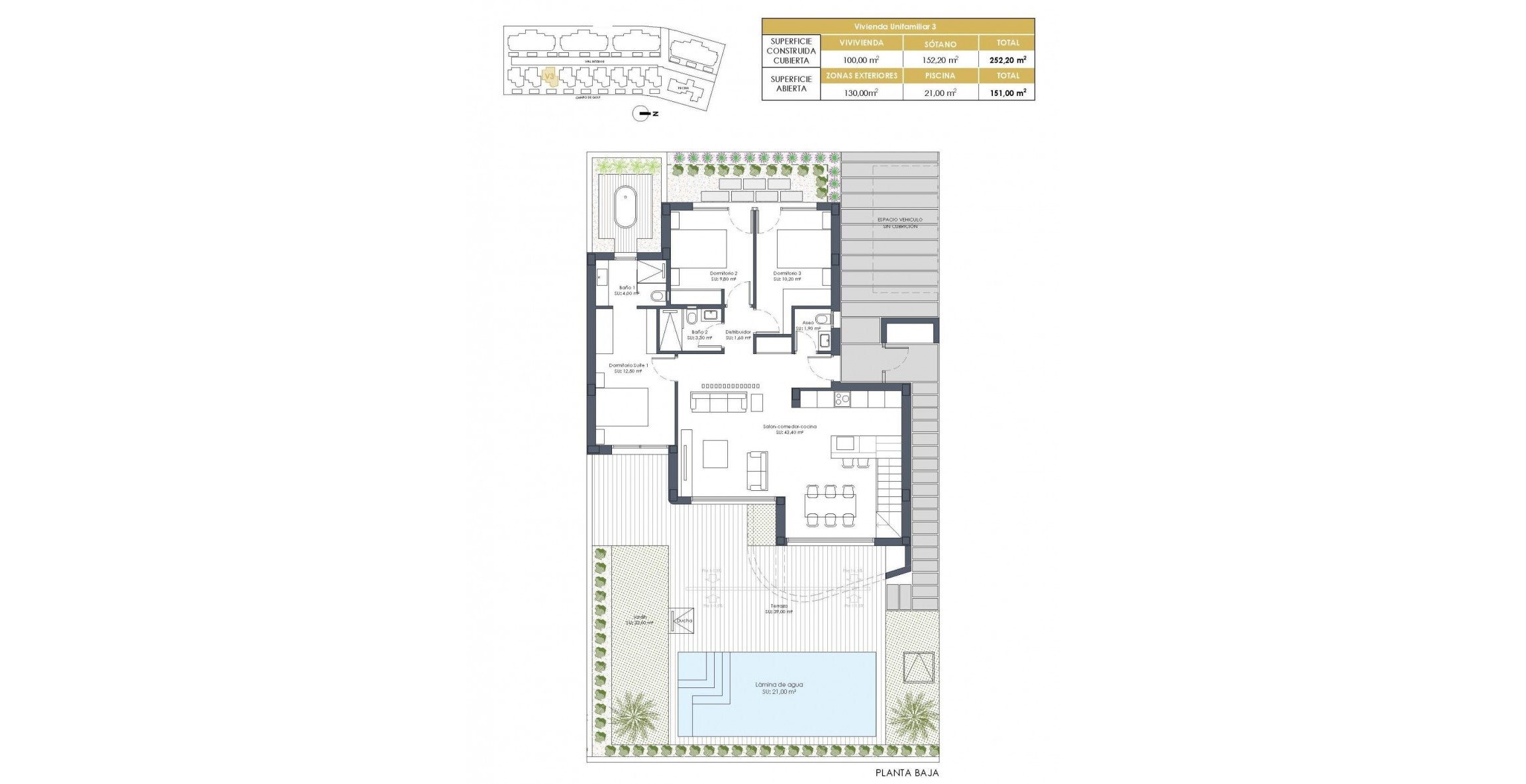 New Build - Villa - Los Alcázares - Serena Golf