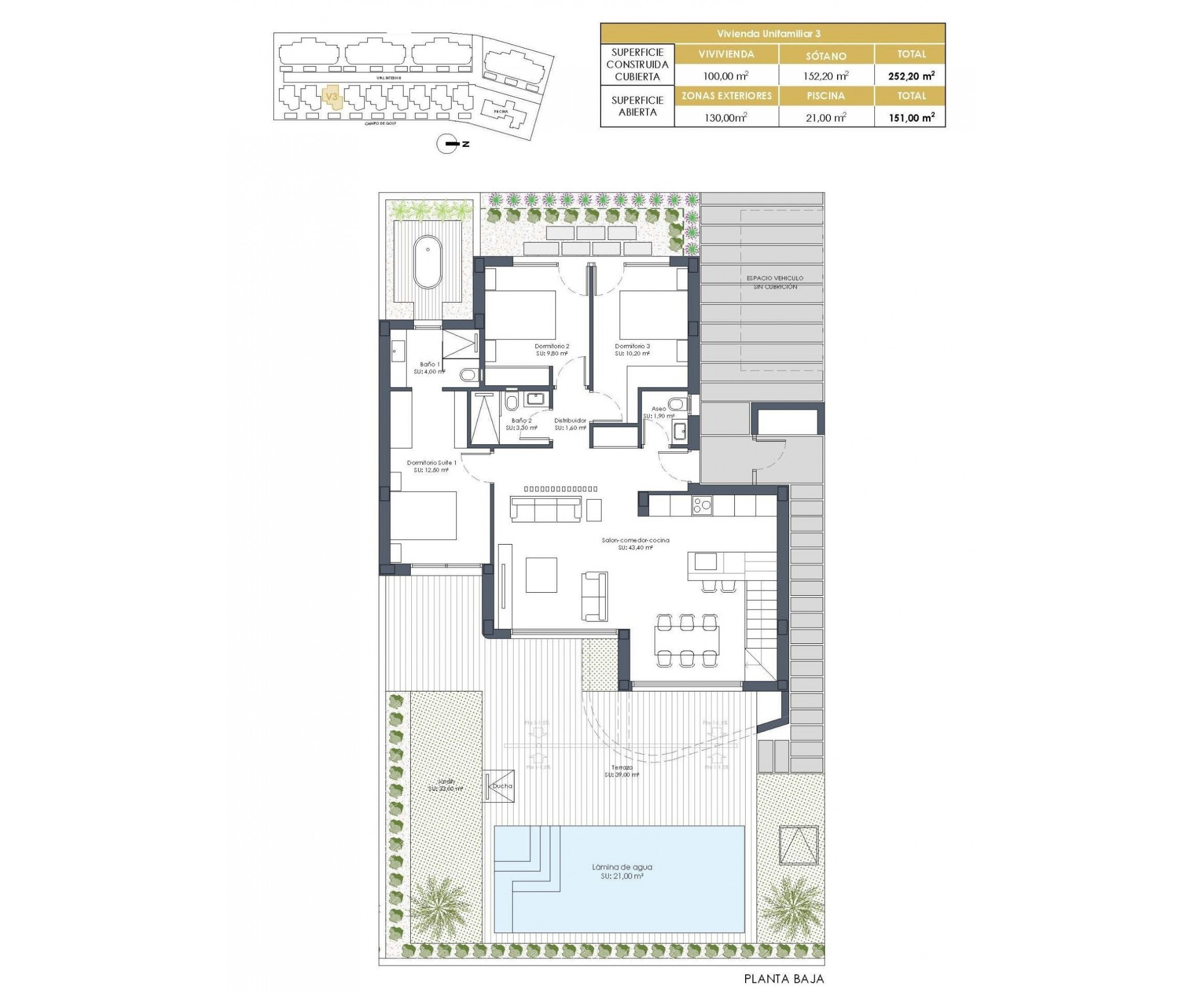 New Build - Villa - Los Alcázares - Serena Golf
