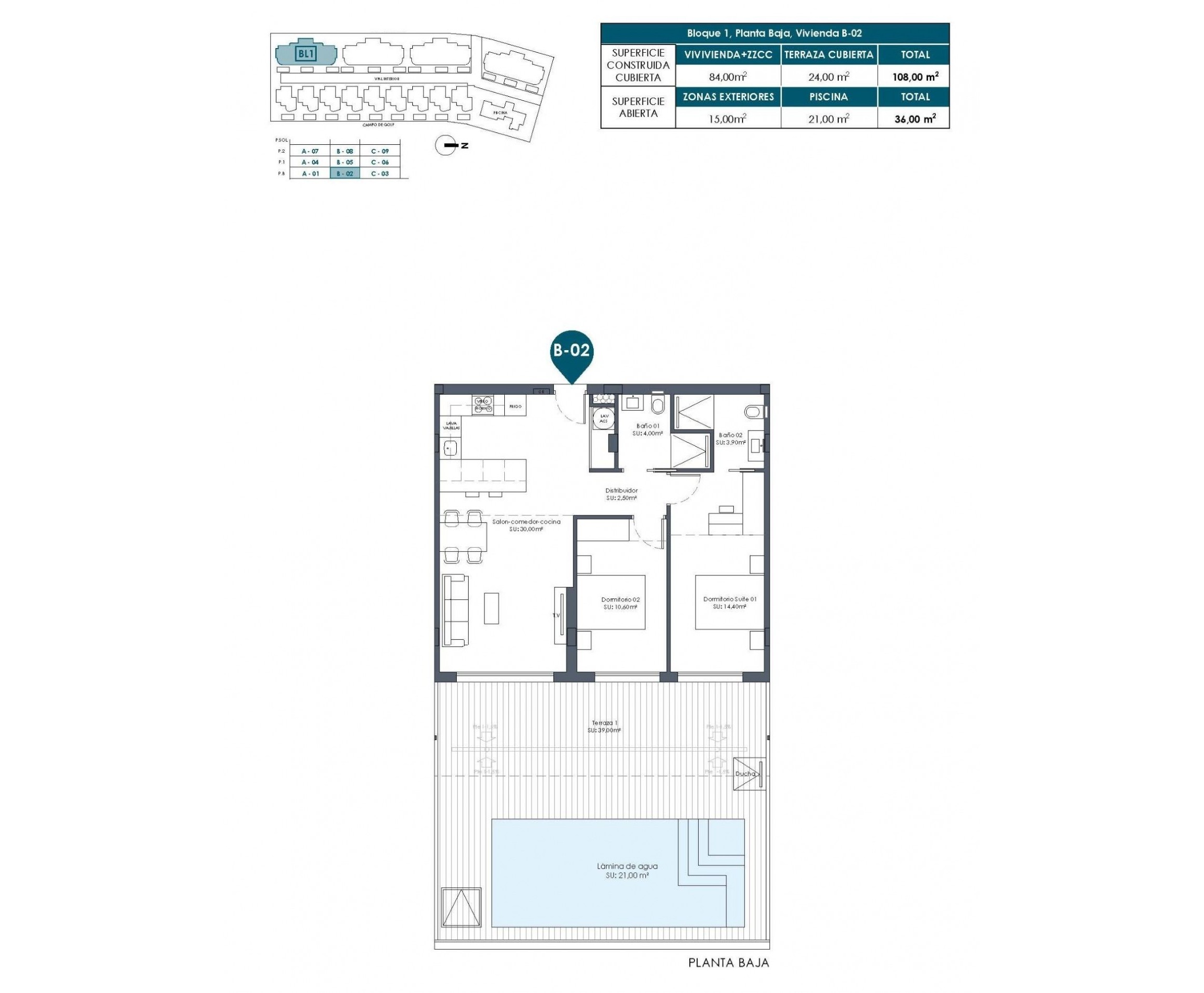 Nybyggnation - Apartment - Los Alcázares - Serena Golf