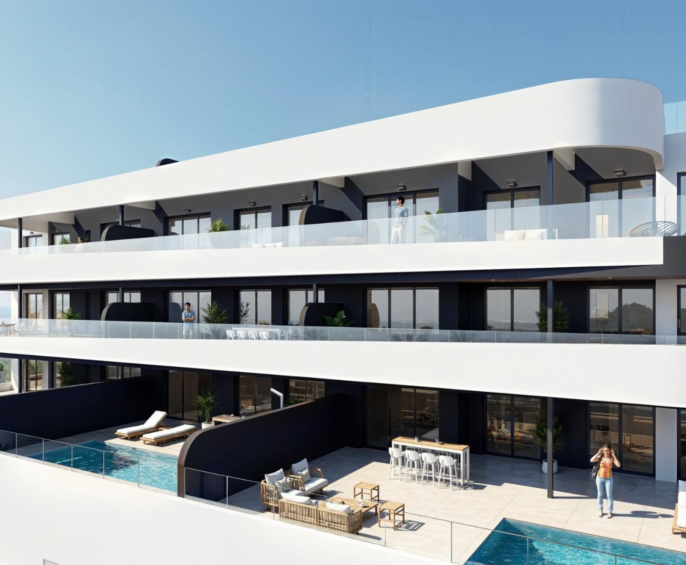 Nybyggnation - Apartment - Los Alcázares - Serena Golf