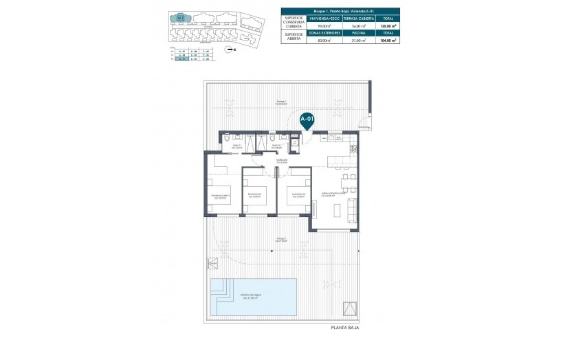 Nybyggnation - Apartment - Los Alcázares - Serena Golf
