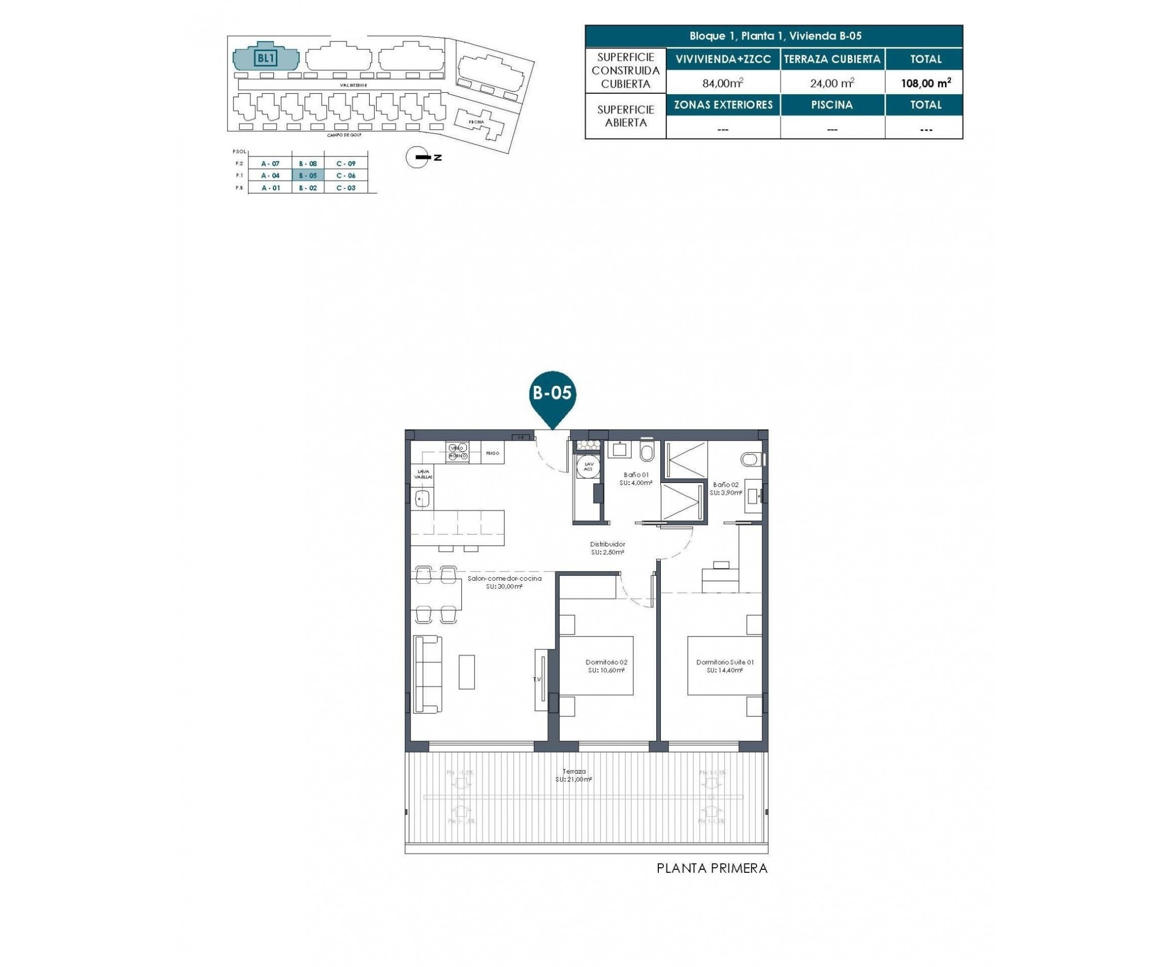 Nybyggnation - Apartment - Los Alcázares - Serena Golf