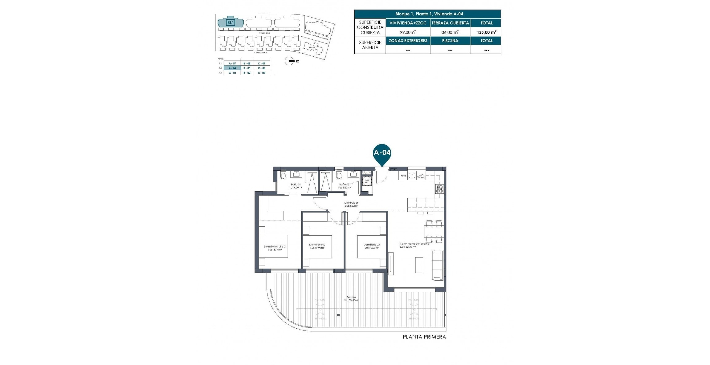 Nybyggnation - Apartment - Los Alcázares - Serena Golf