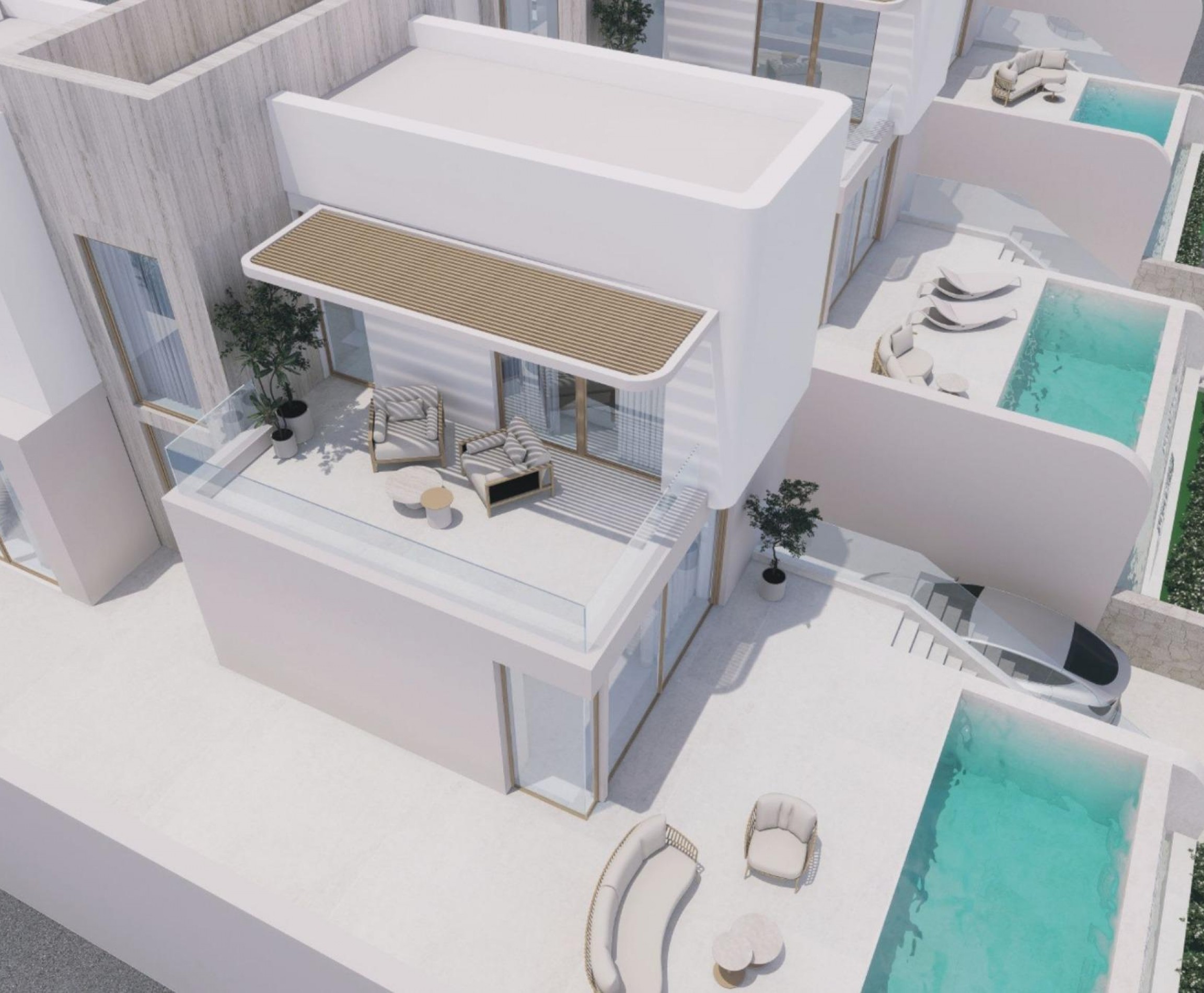 Nybyggnation - Villa - Algorfa - Castillo de Montemar