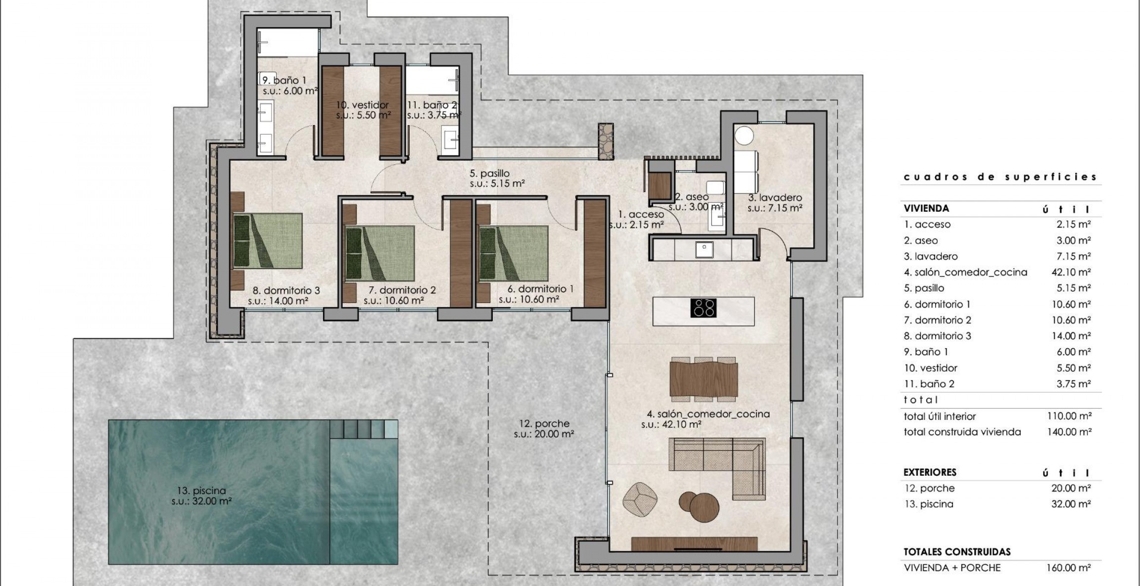 New Build - Villa - Pinoso - Lel