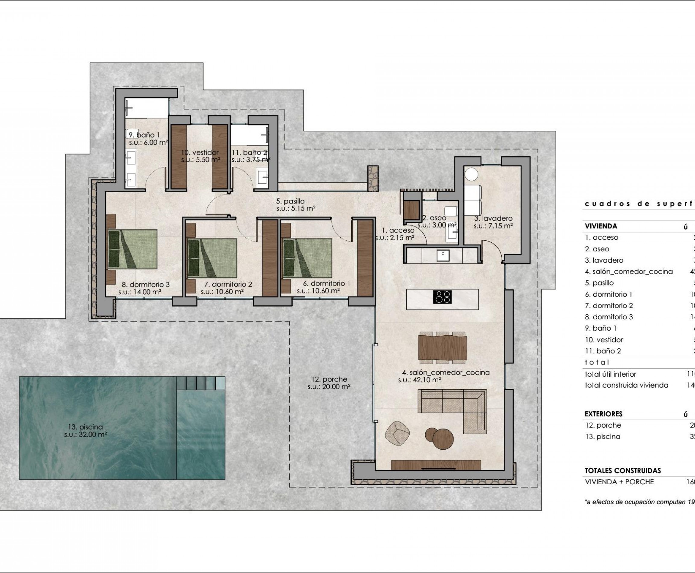 New Build - Villa - Pinoso - Lel