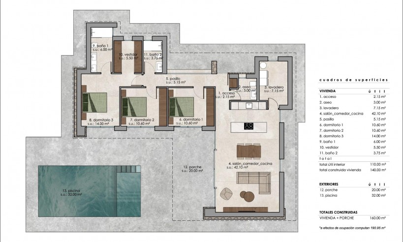 New Build - Villa - Pinoso - Lel