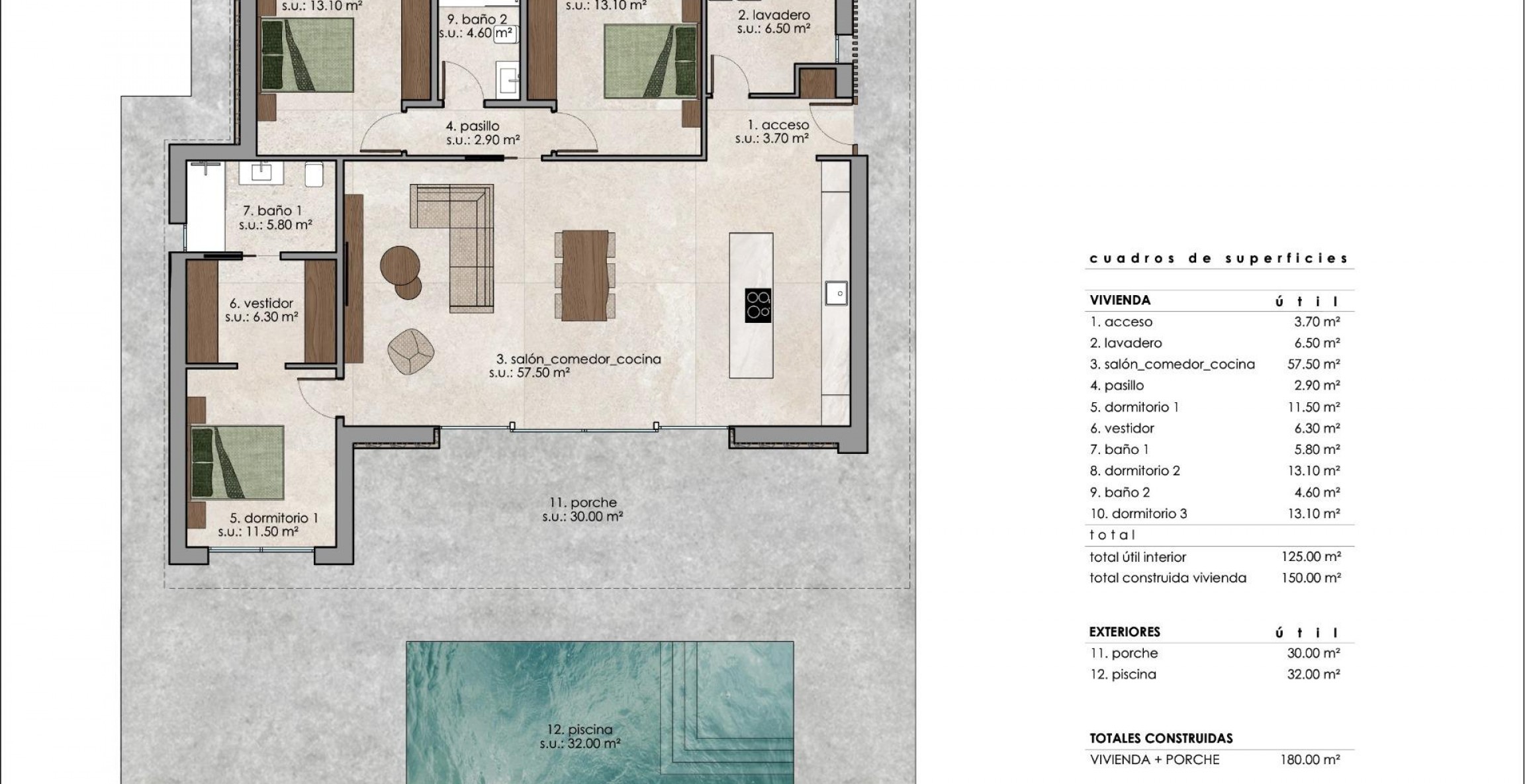 New Build - Villa - Pinoso - Lel
