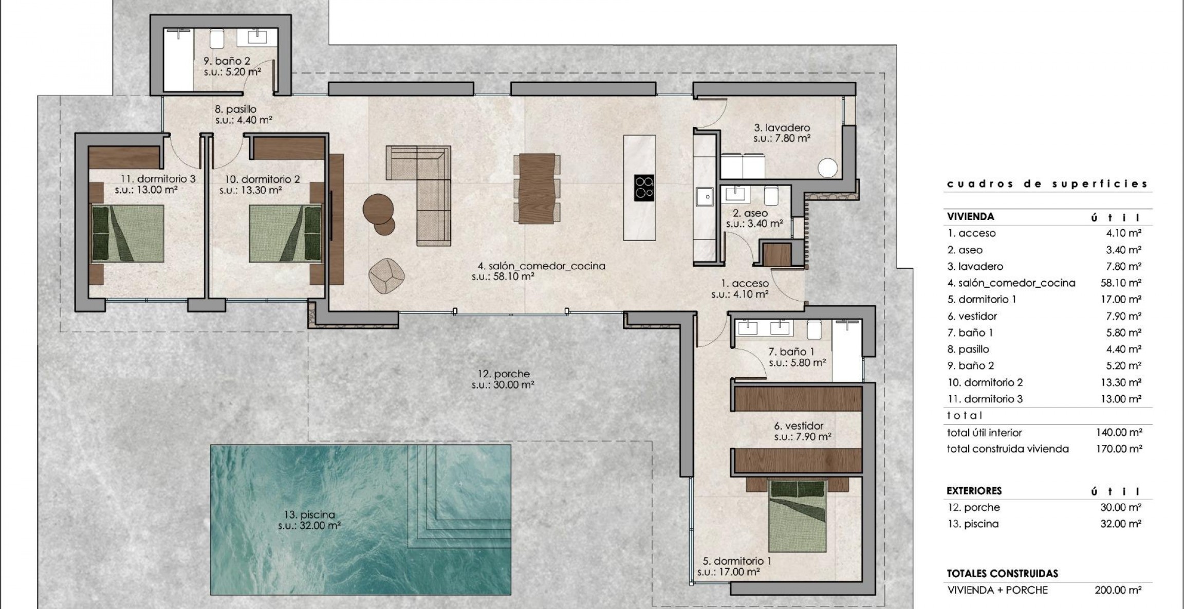 New Build - Villa - Pinoso - Lel