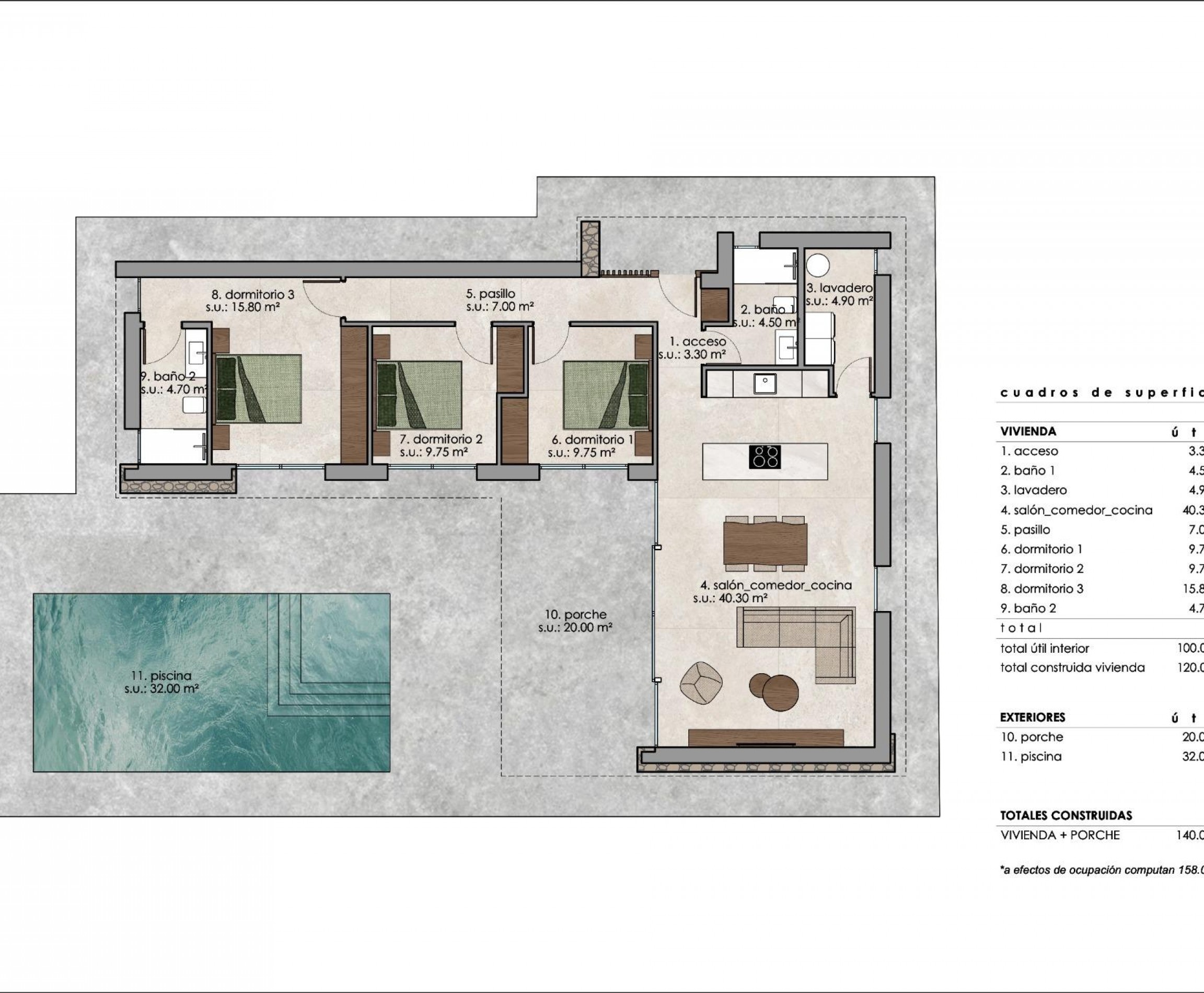 New Build - Villa - Pinoso - Lel