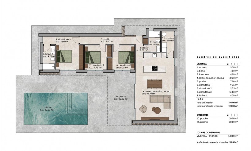 New Build - Villa - Pinoso - Lel