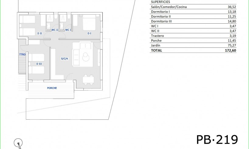 New Build - Bungalow - San Miguel de Salinas - Pueblo