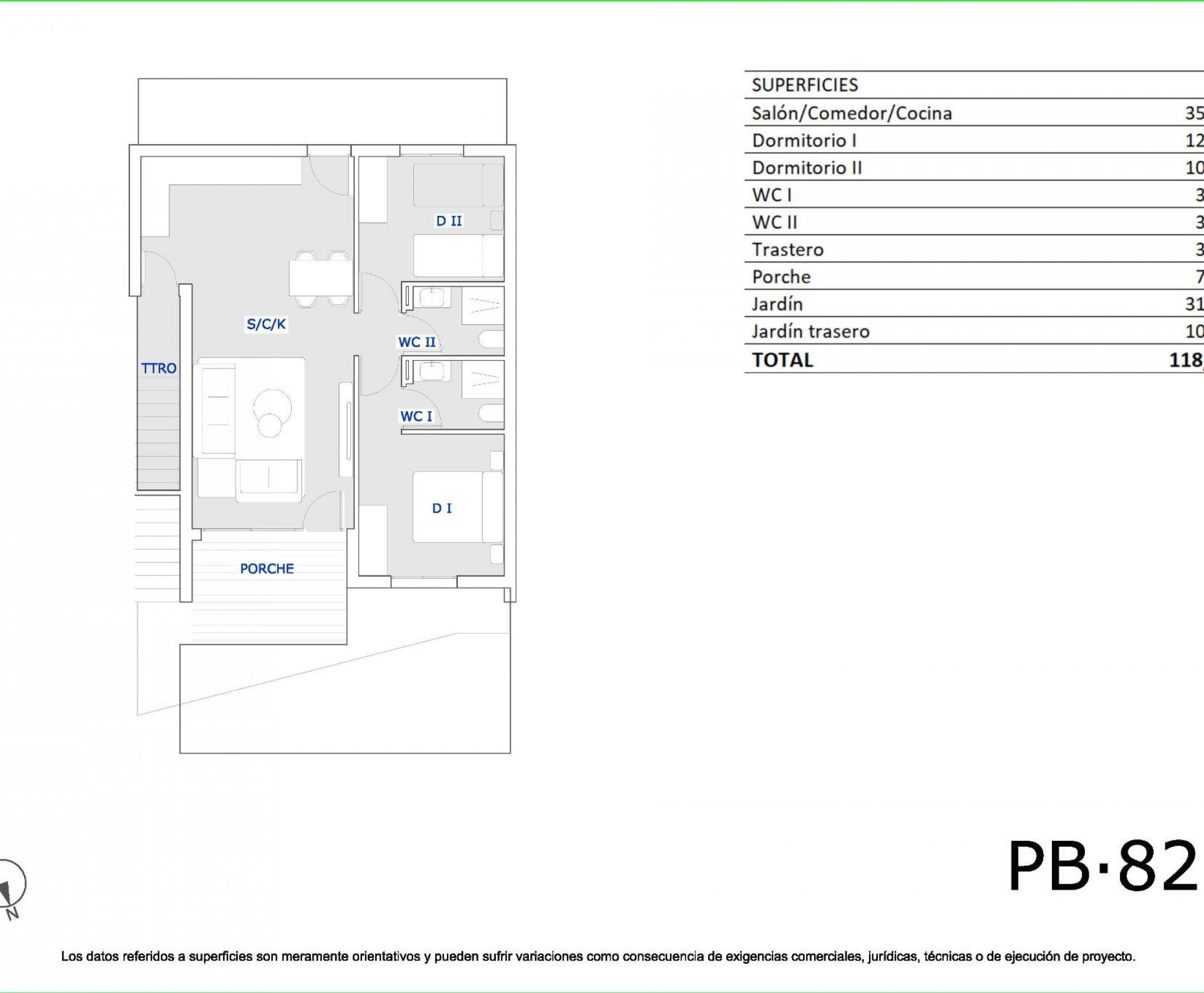 New Build - Bungalow - San Miguel de Salinas - Pueblo
