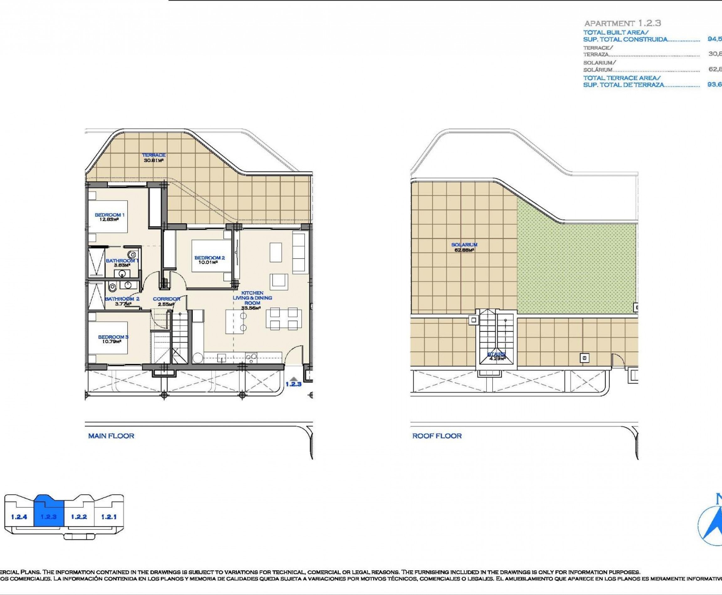 New Build - Penthouse - Los Alcázares - Serena Golf