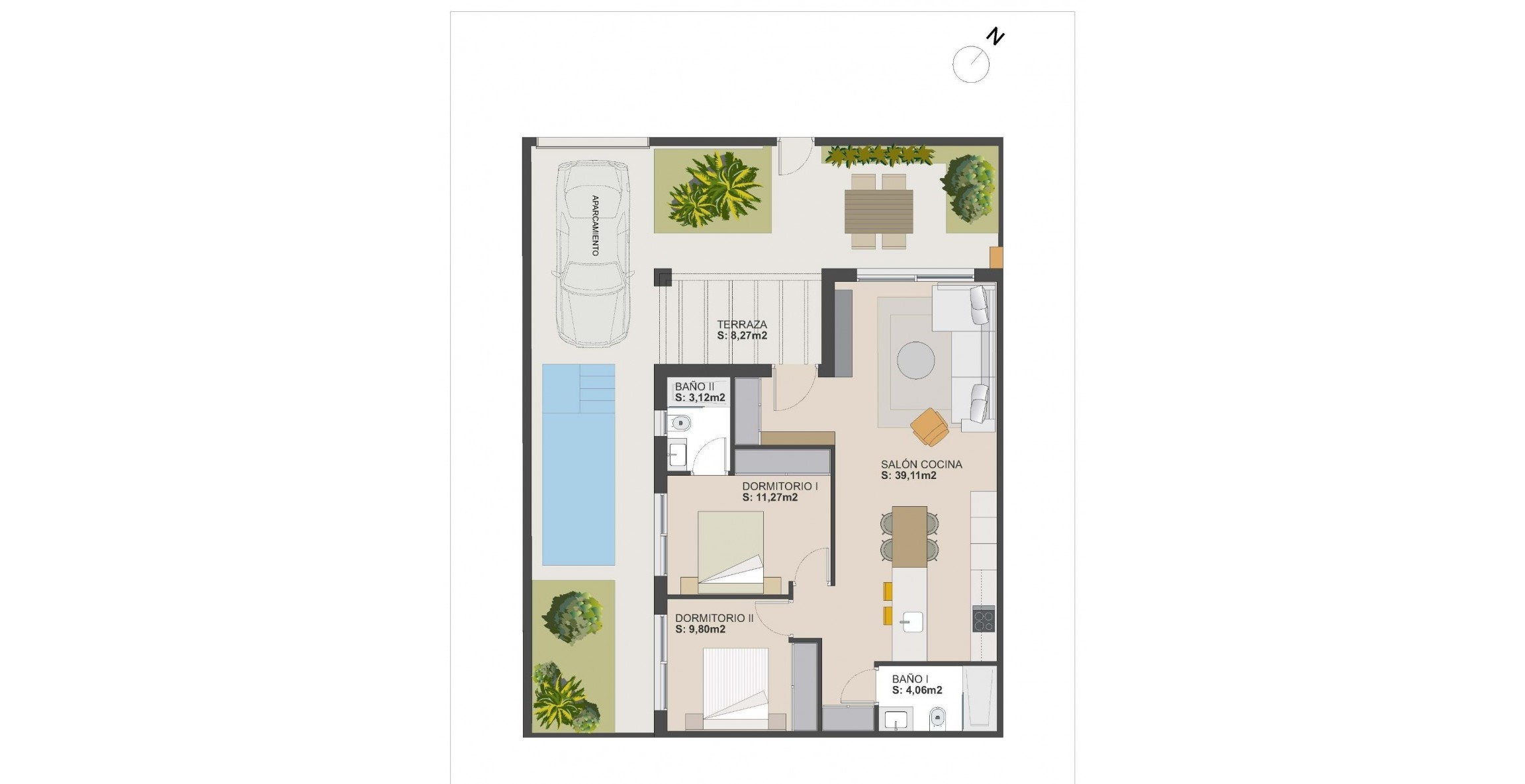 New Build - Quad House - Torre Pacheco - El Alba
