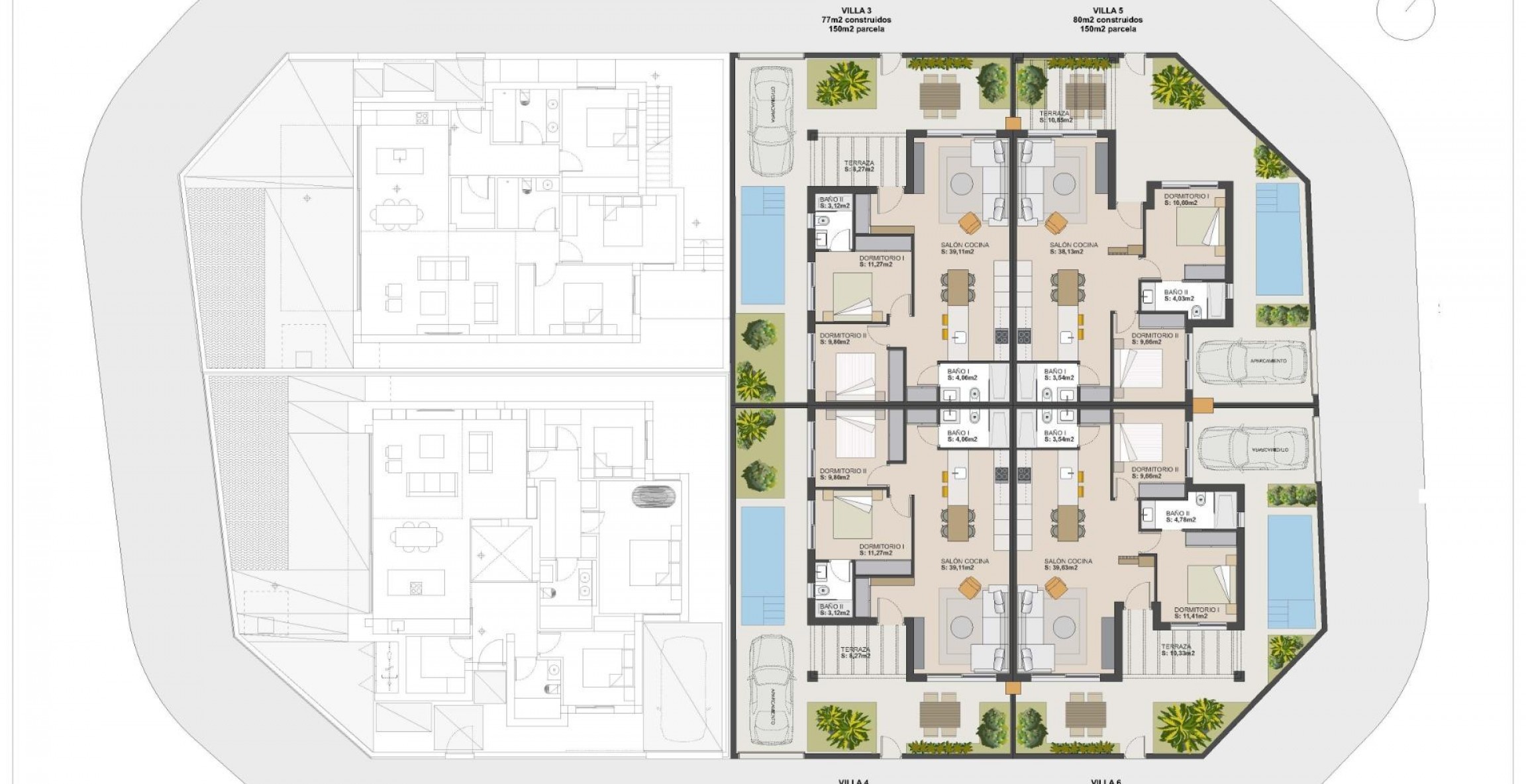 New Build - Quad House - Torre Pacheco - El Alba