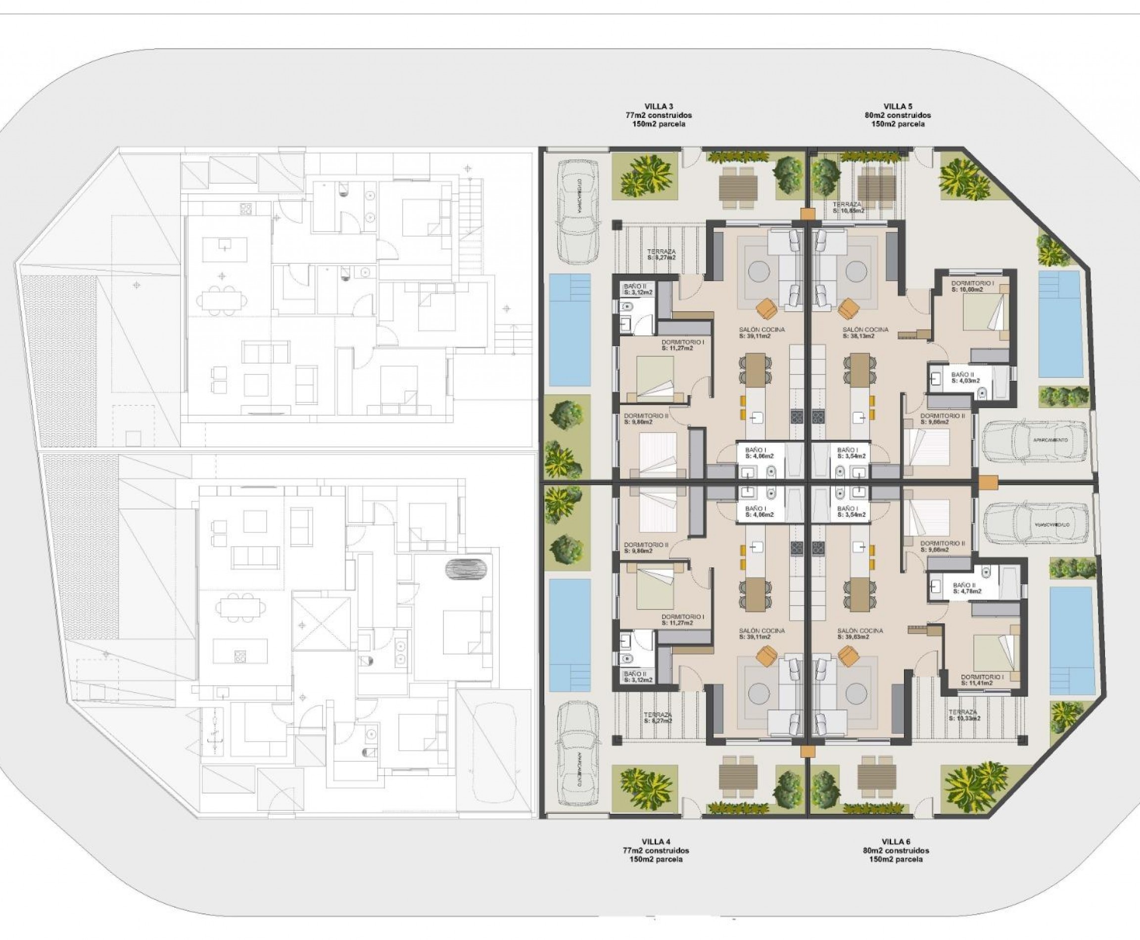 New Build - Quad House - Torre Pacheco - El Alba