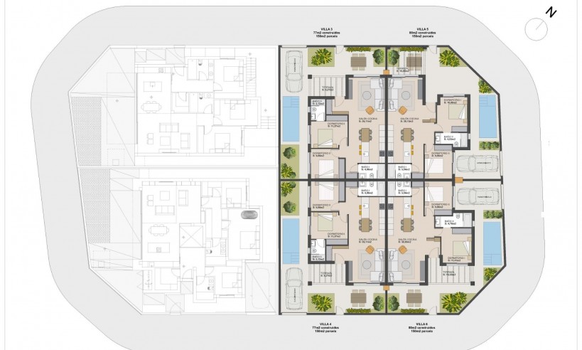 New Build - Quad House - Torre Pacheco - El Alba
