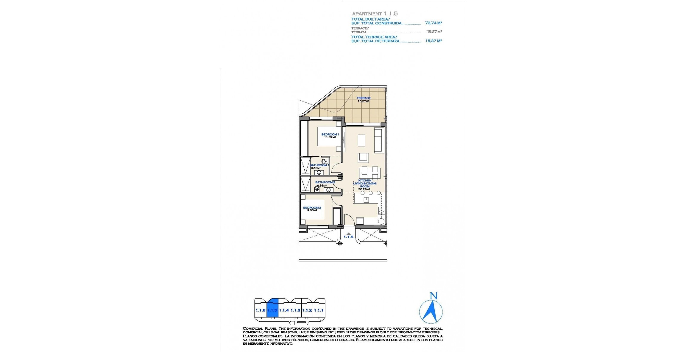 New Build - Apartment - Los Alcázares - Serena Golf