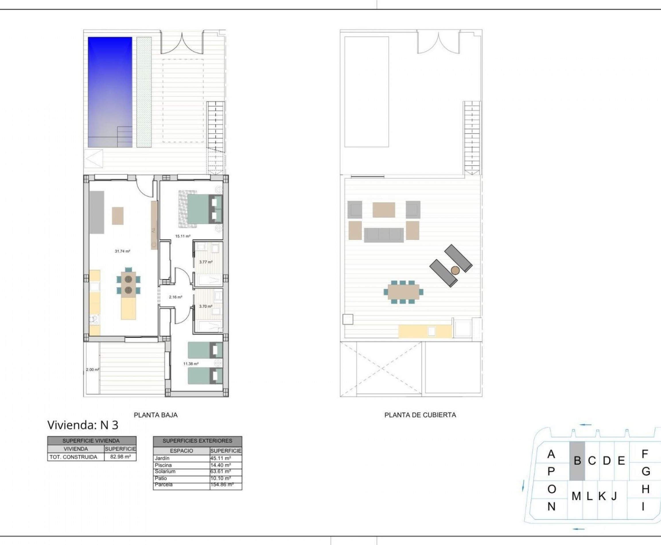 New Build - Town House - Torre Pacheco - El Alba