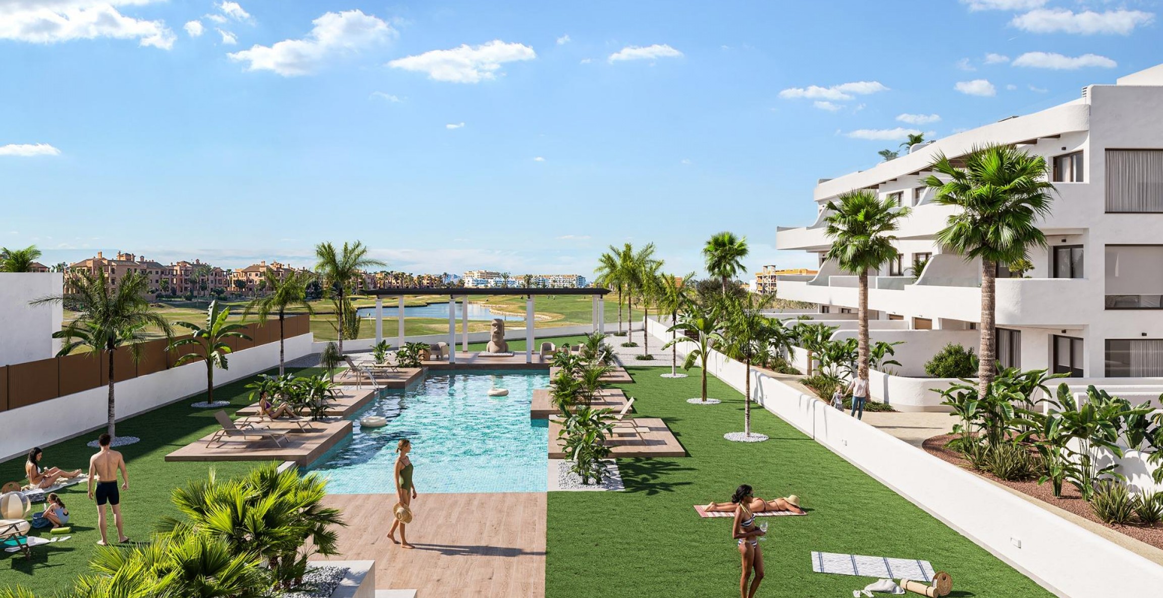 New Build - Apartment - Los Alcázares - La Serena Golf