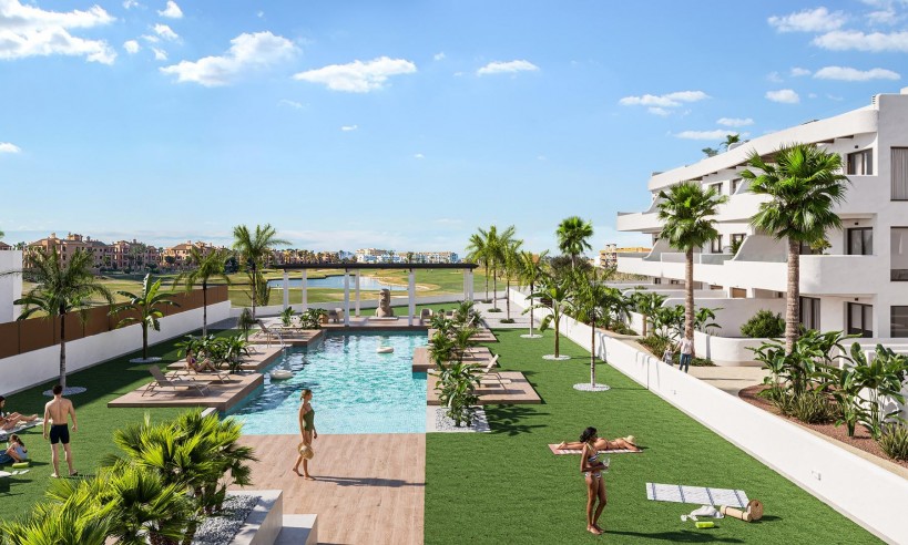 New Build - Apartment - Los Alcázares - La Serena Golf