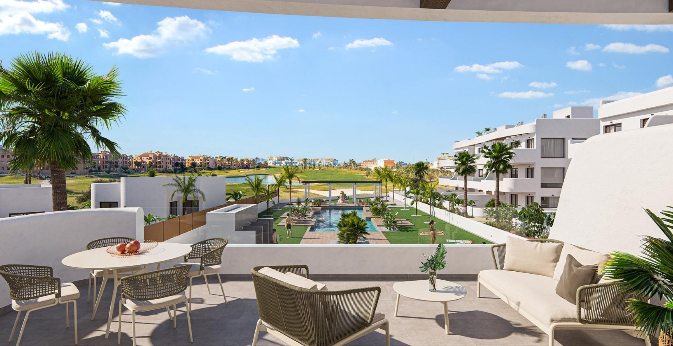 New Build - Apartment - Los Alcázares - La Serena Golf