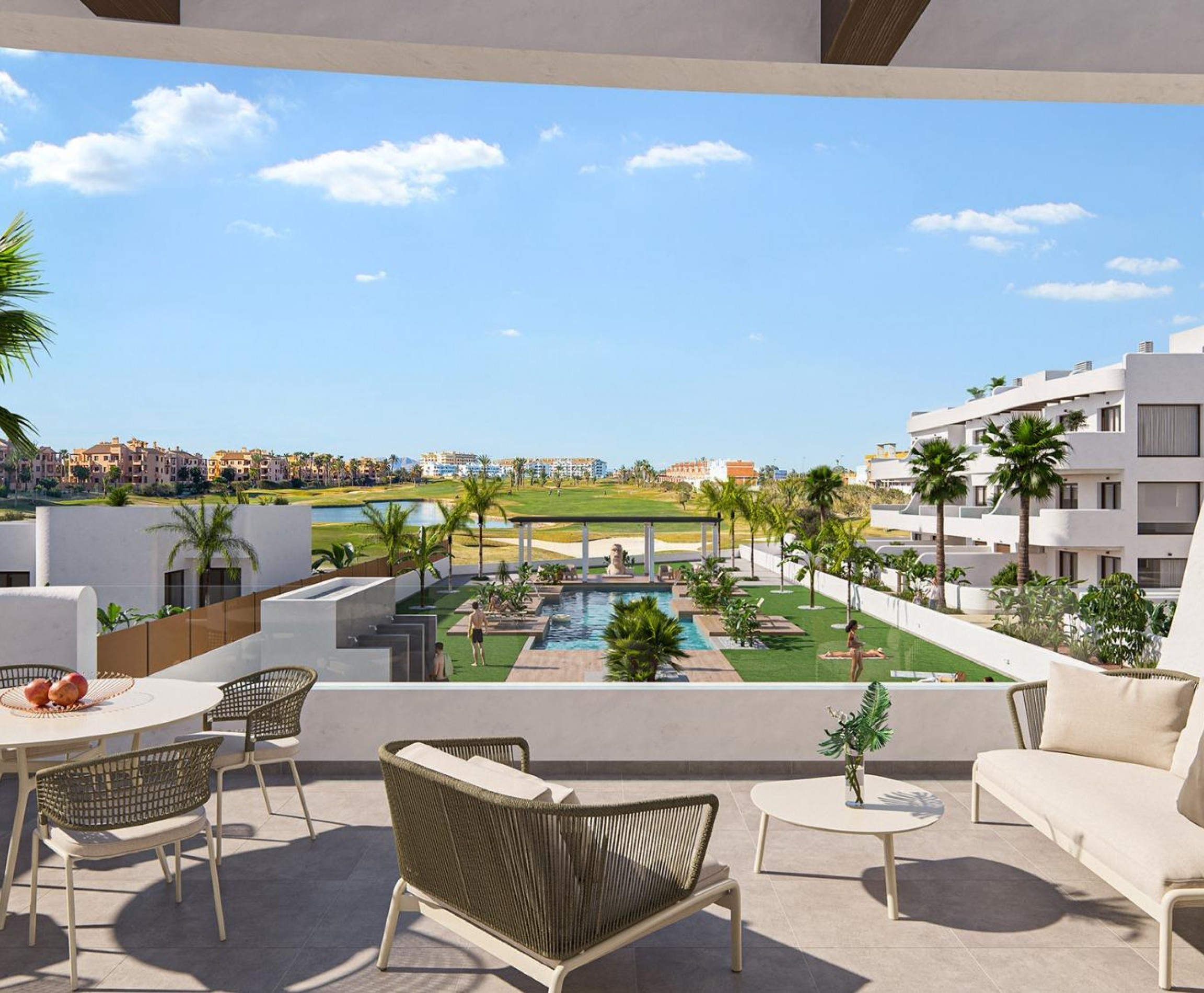 New Build - Apartment - Los Alcázares - La Serena Golf
