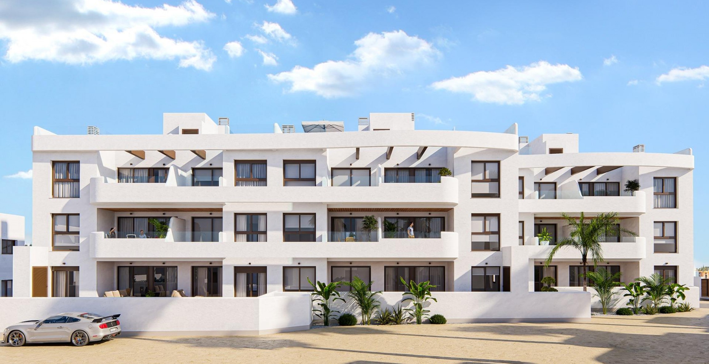 New Build - Apartment - Los Alcázares - La Serena Golf
