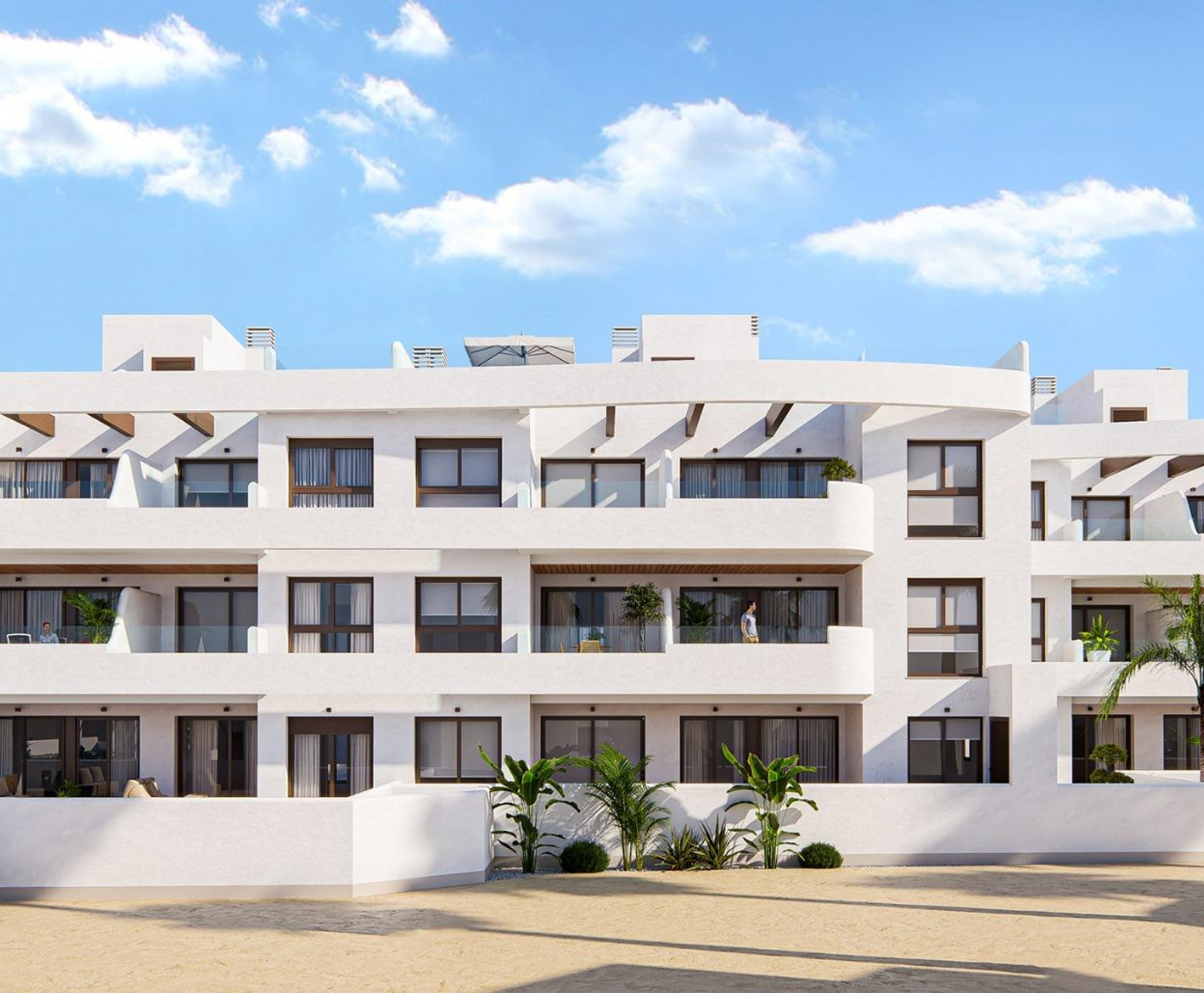 New Build - Apartment - Los Alcázares - La Serena Golf