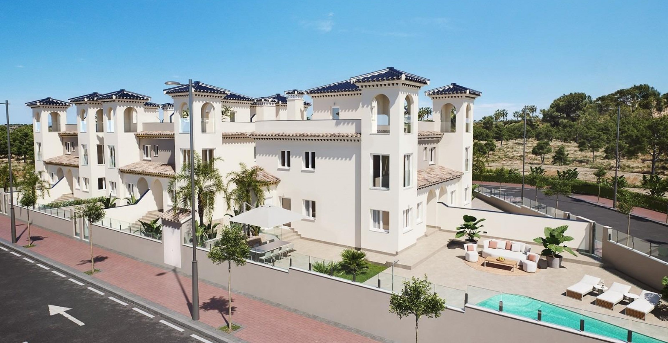 New Build - Quad House - Bigastro - pueblo