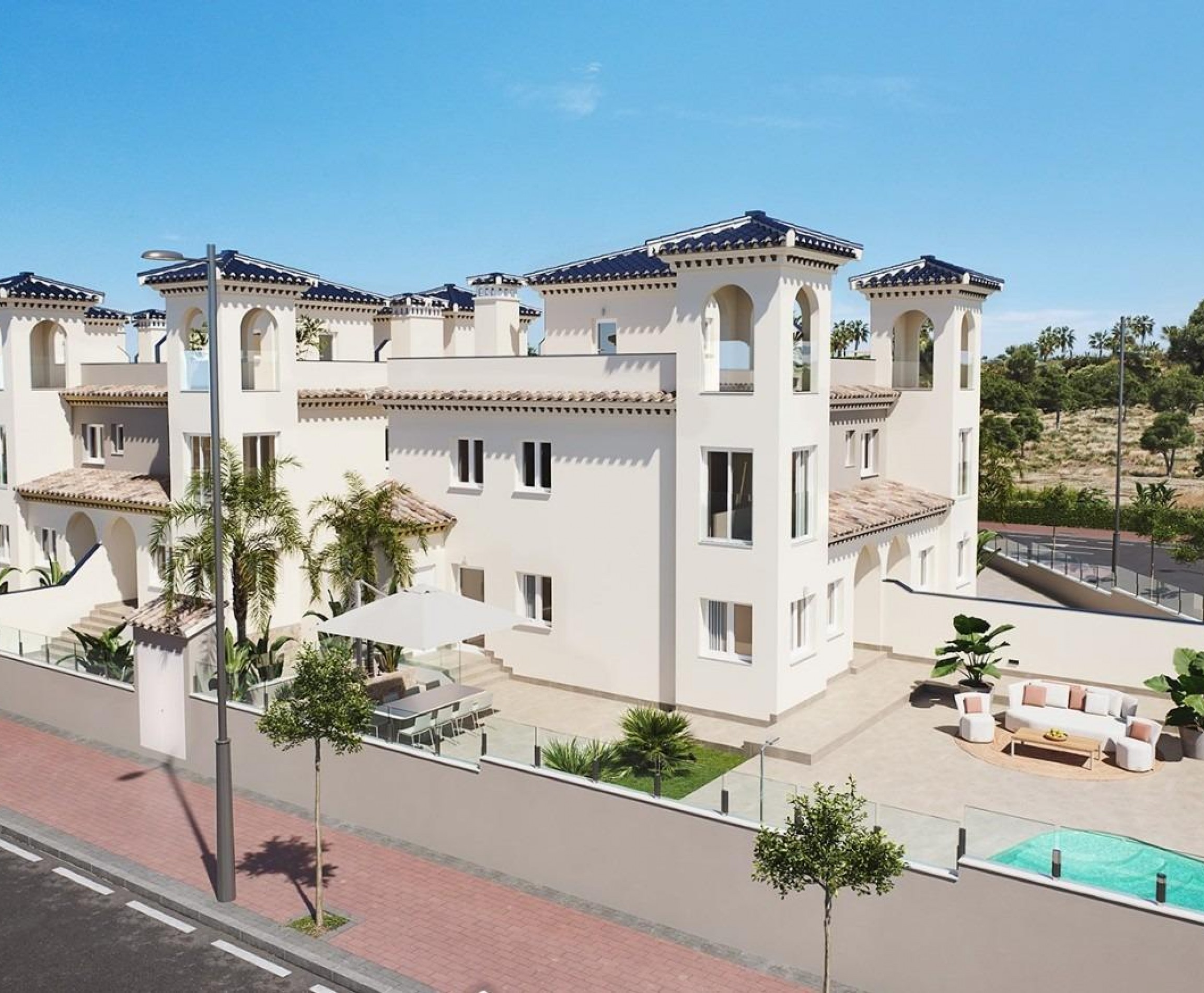 New Build - Quad House - Bigastro - pueblo