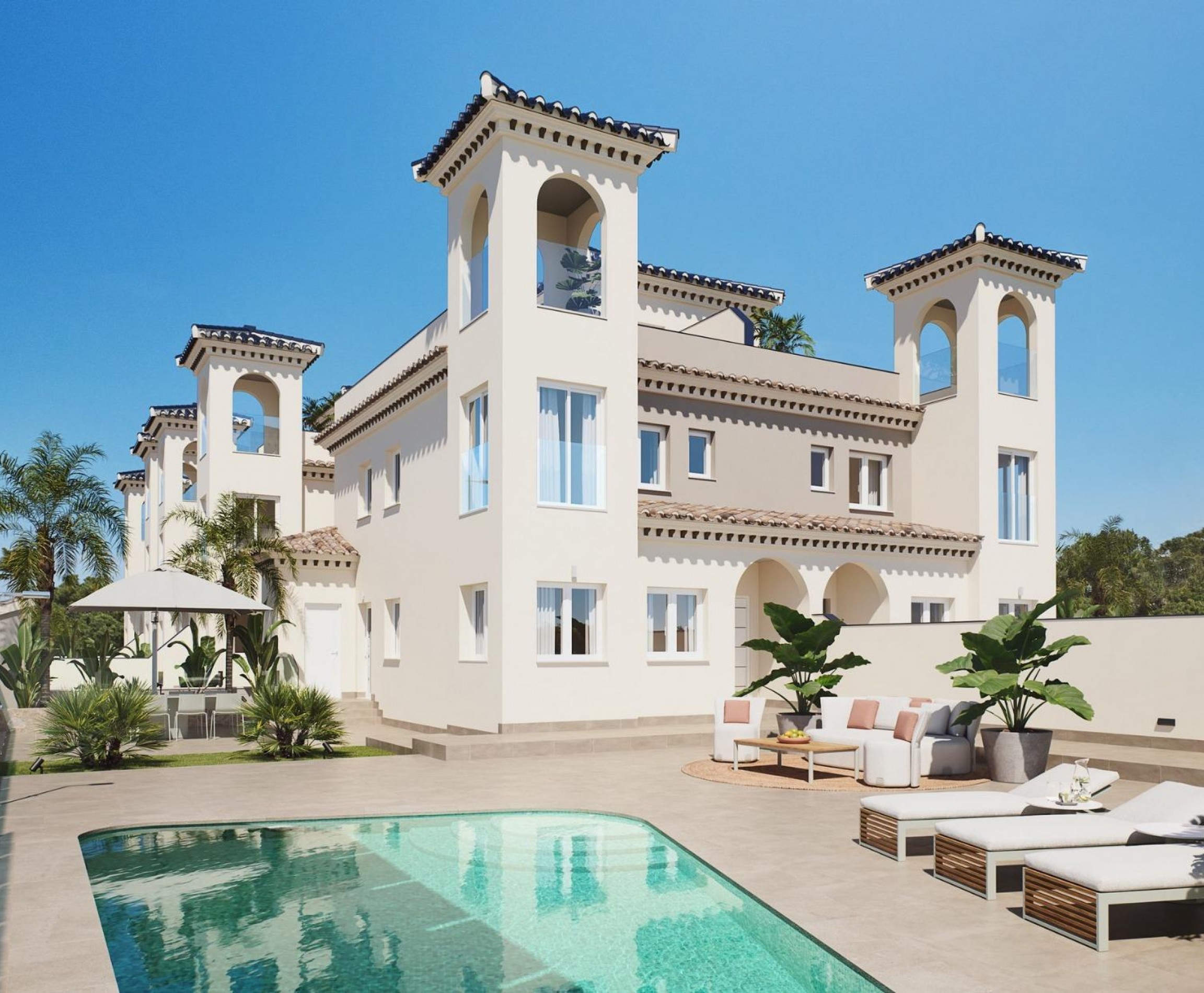 New Build - Quad House - Bigastro - pueblo