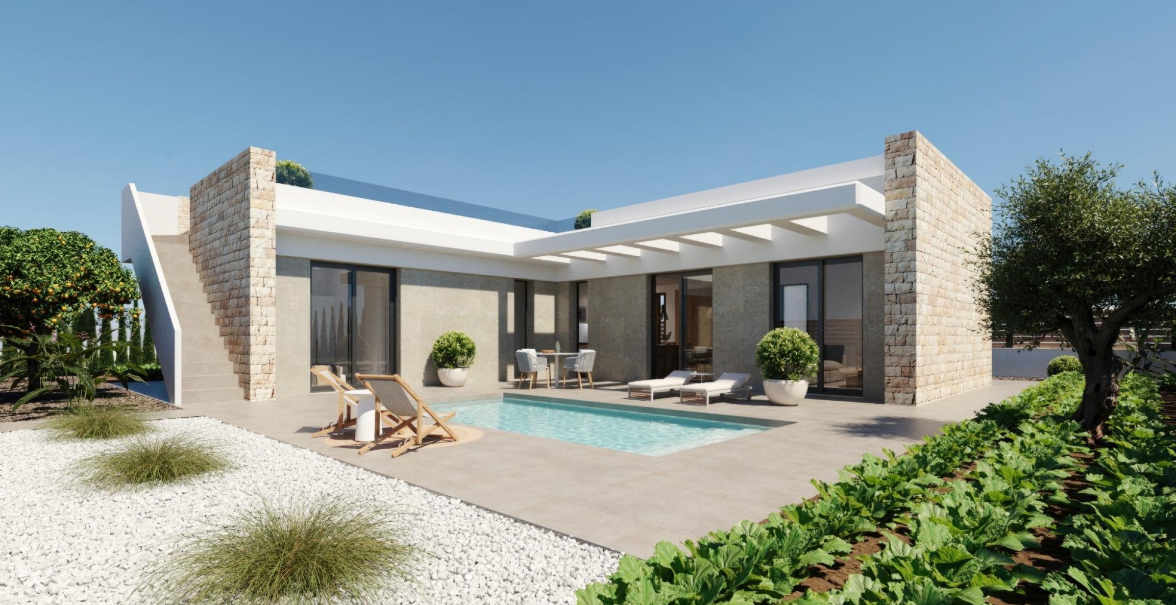 New Build - Villa - Fuente Álamo - Hacienda del Alamo