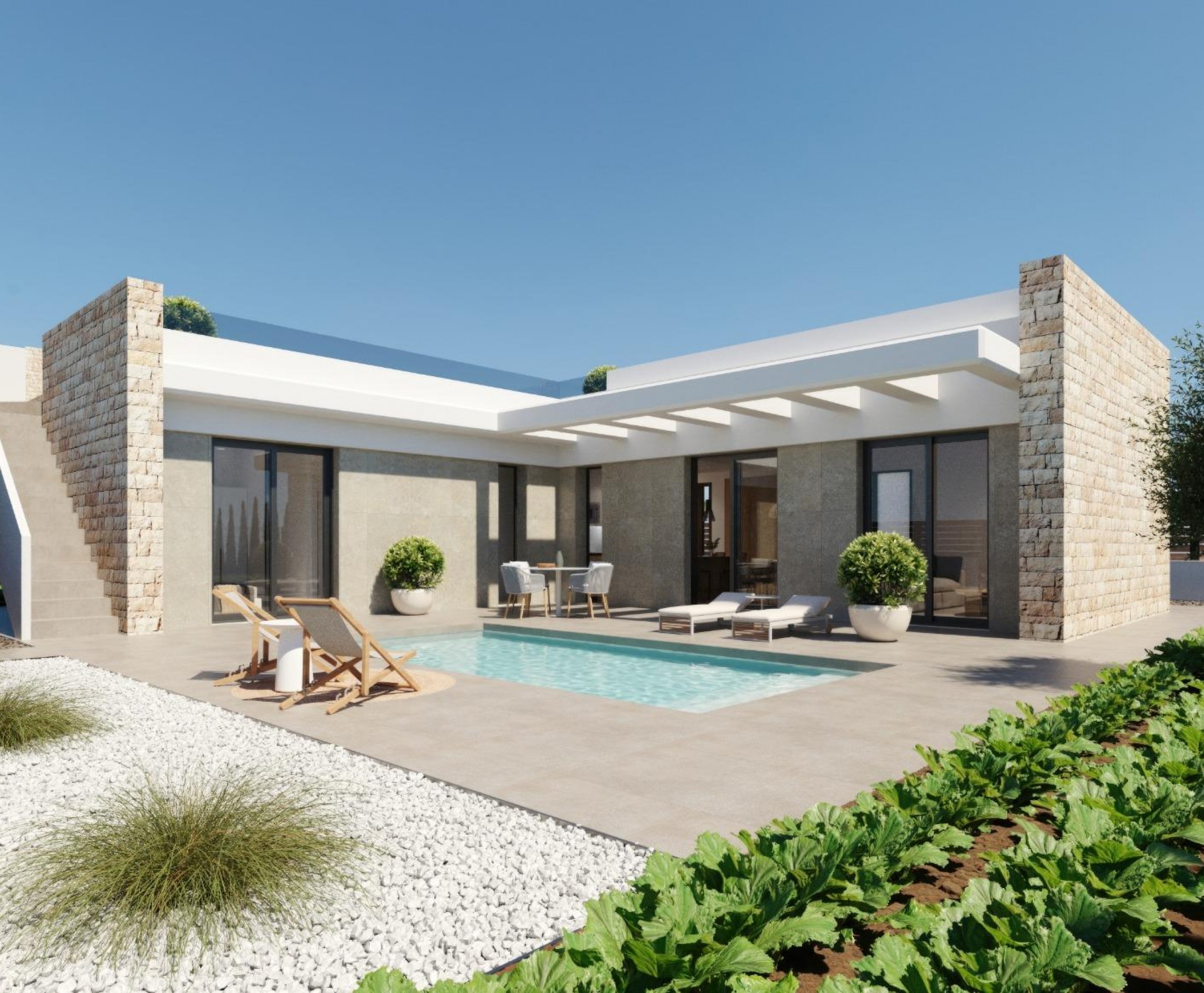 New Build - Villa - Fuente Álamo - Hacienda del Alamo