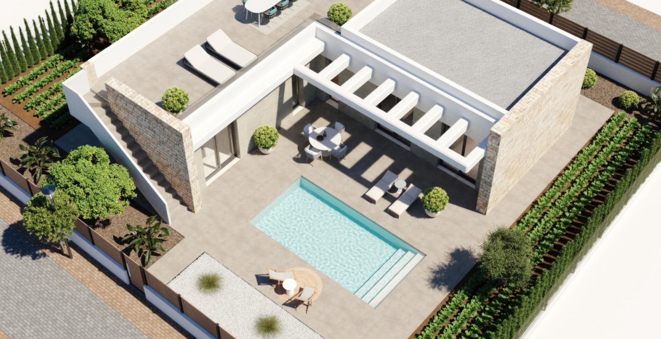 New Build - Villa - Fuente Álamo - Hacienda del Alamo