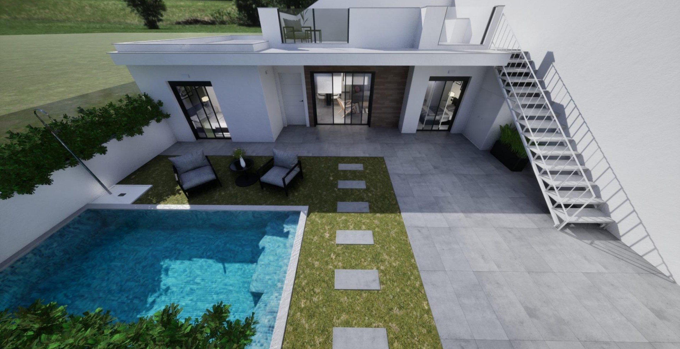 New Build - Quad House - Torre Pacheco - pueblo