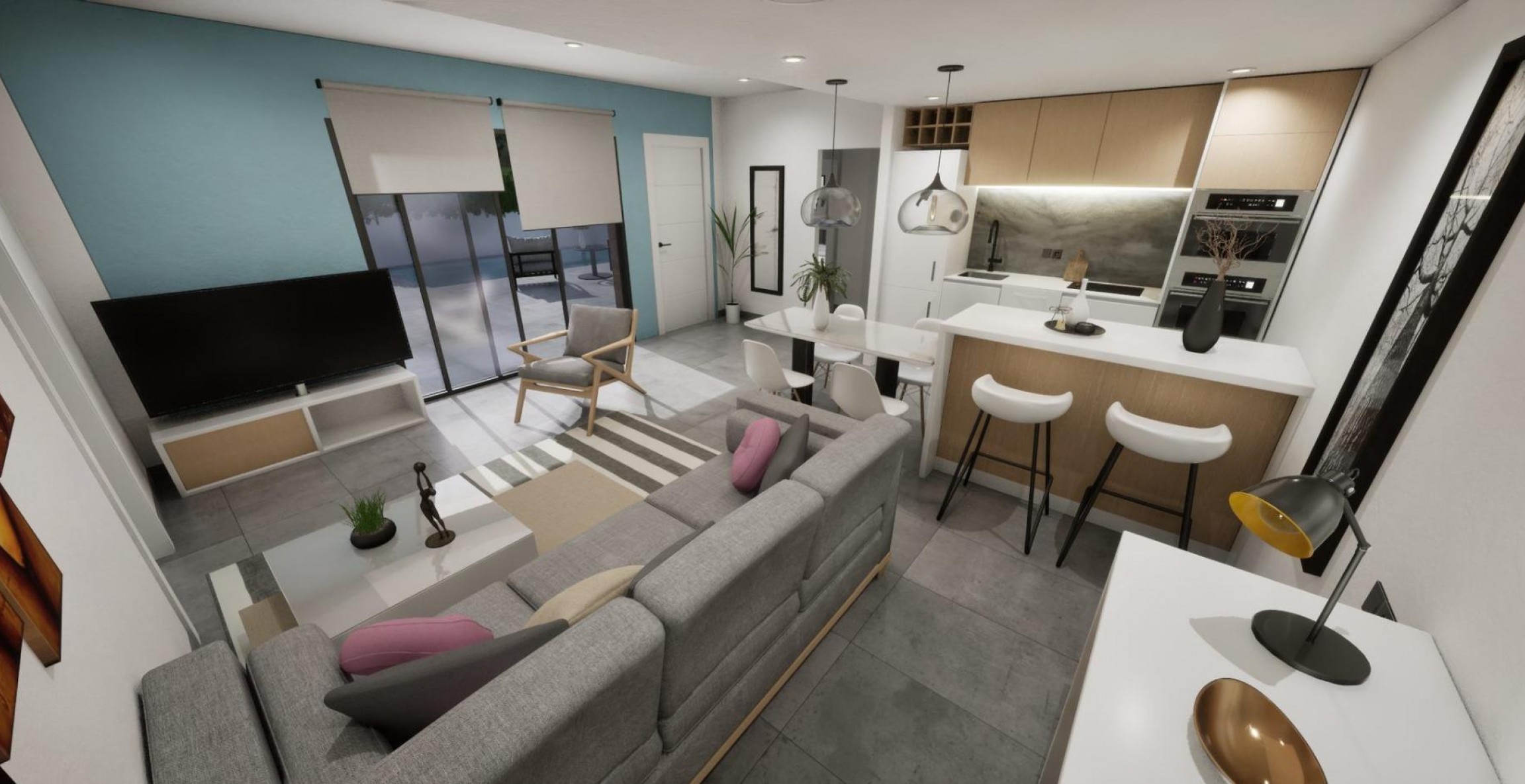 New Build - Quad House - Torre Pacheco - pueblo