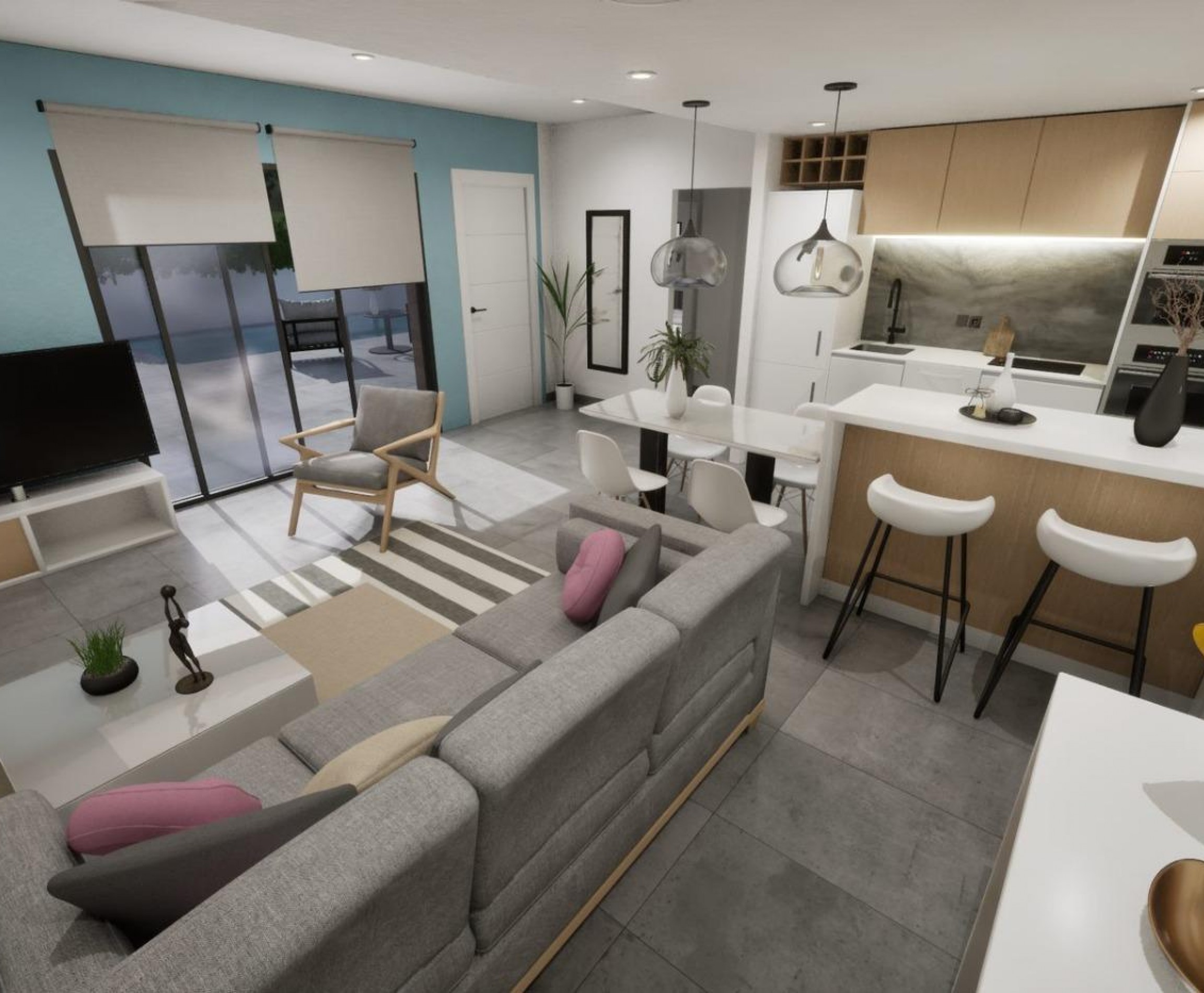 New Build - Quad House - Torre Pacheco - pueblo