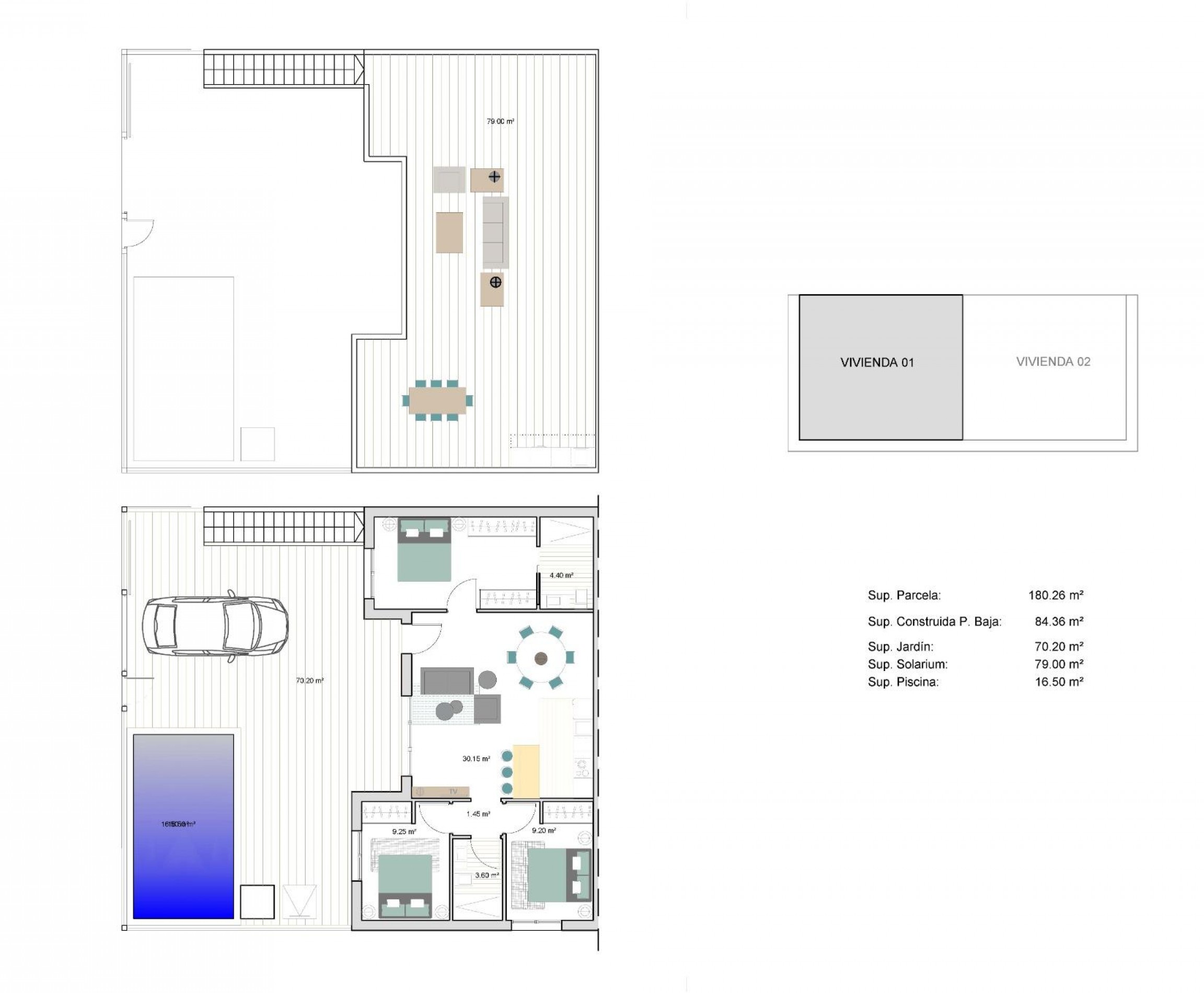 New Build - Quad House - Torre Pacheco - pueblo