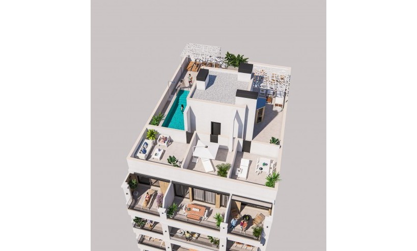New Build - Apartment - Torrevieja - Playa de El Cura