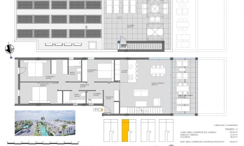 New Build - Bungalow - Cartagena - Mar De Cristal